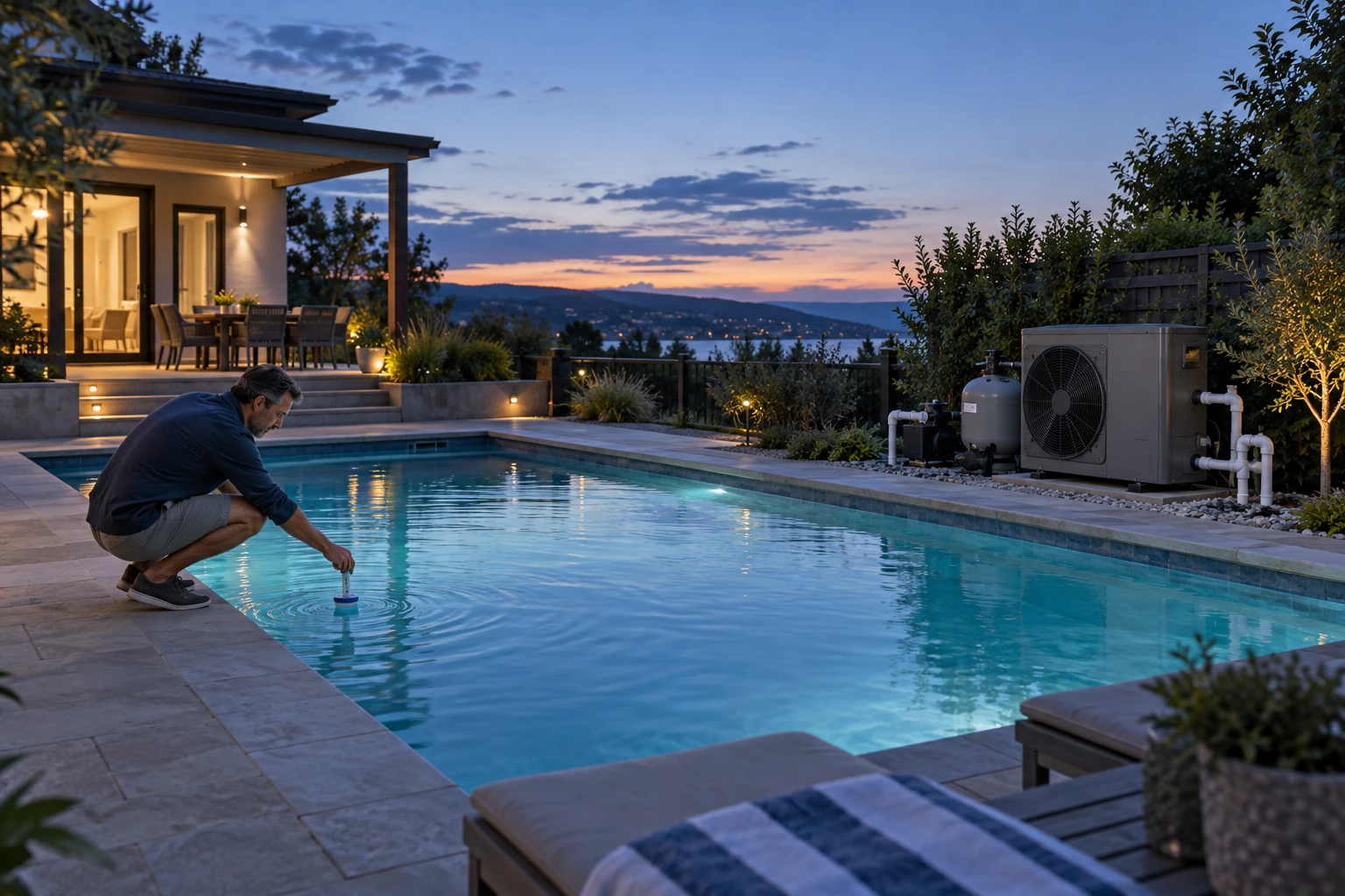 Pool Heat Pump Size: Water Volume, Climate and Desired Warm-Up Time