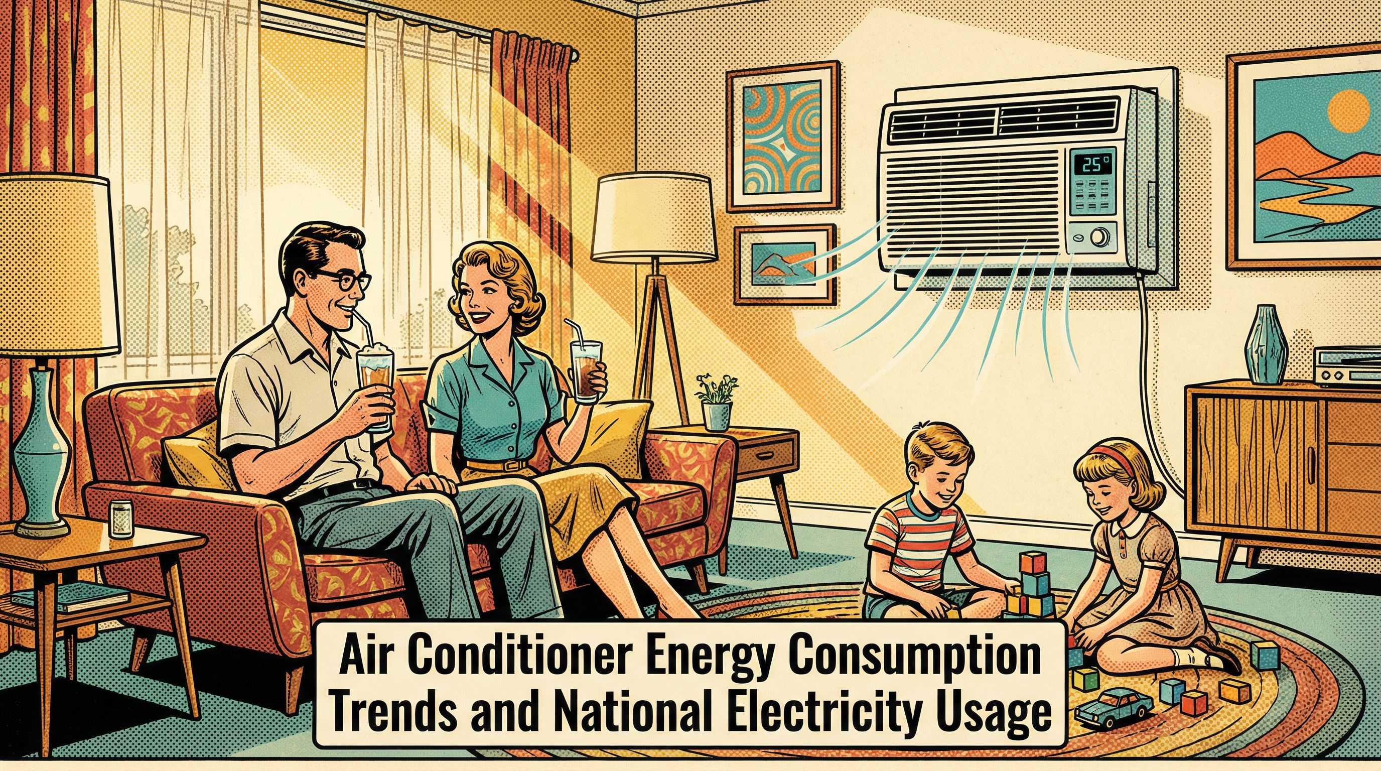 Air Conditioner Energy Consumption Trends & Grid Impact