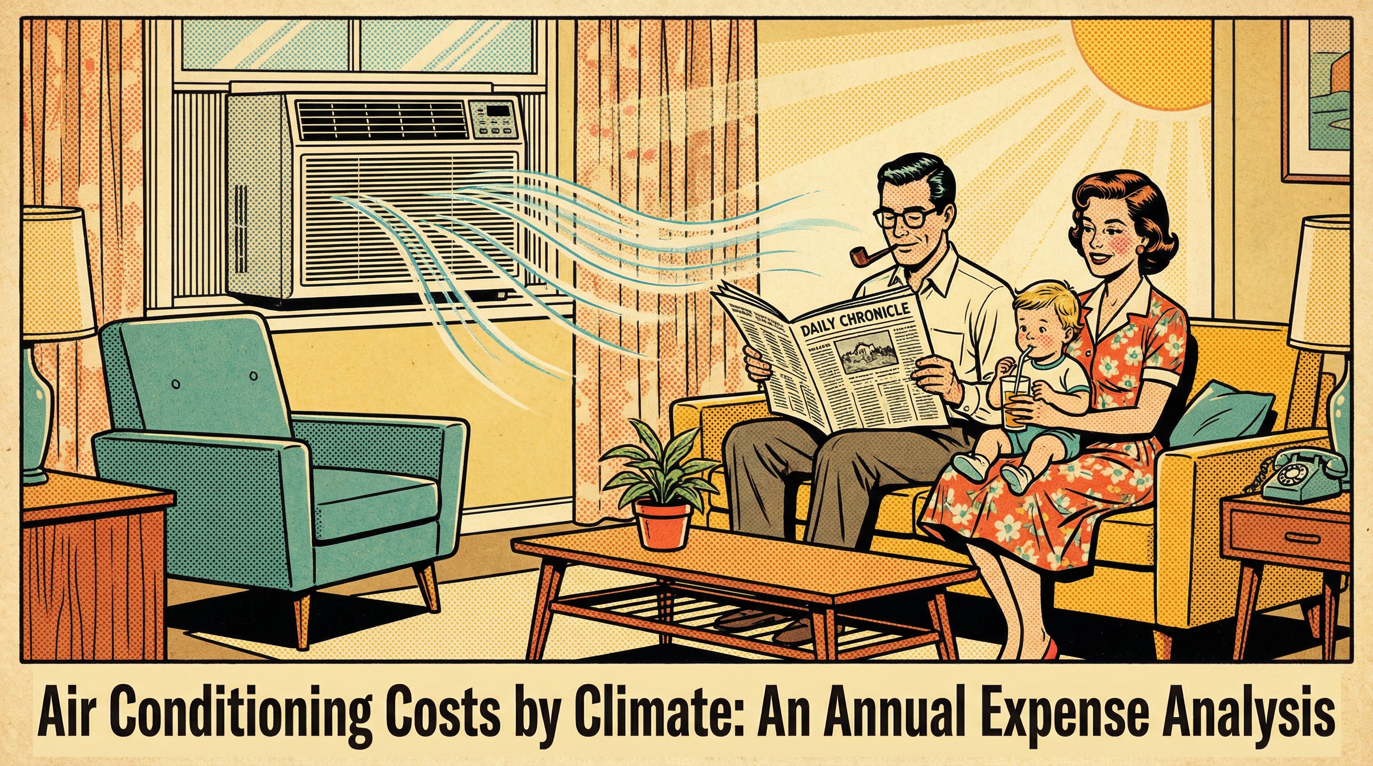 Air Conditioning Costs by Climate - Annual Expense Analysis