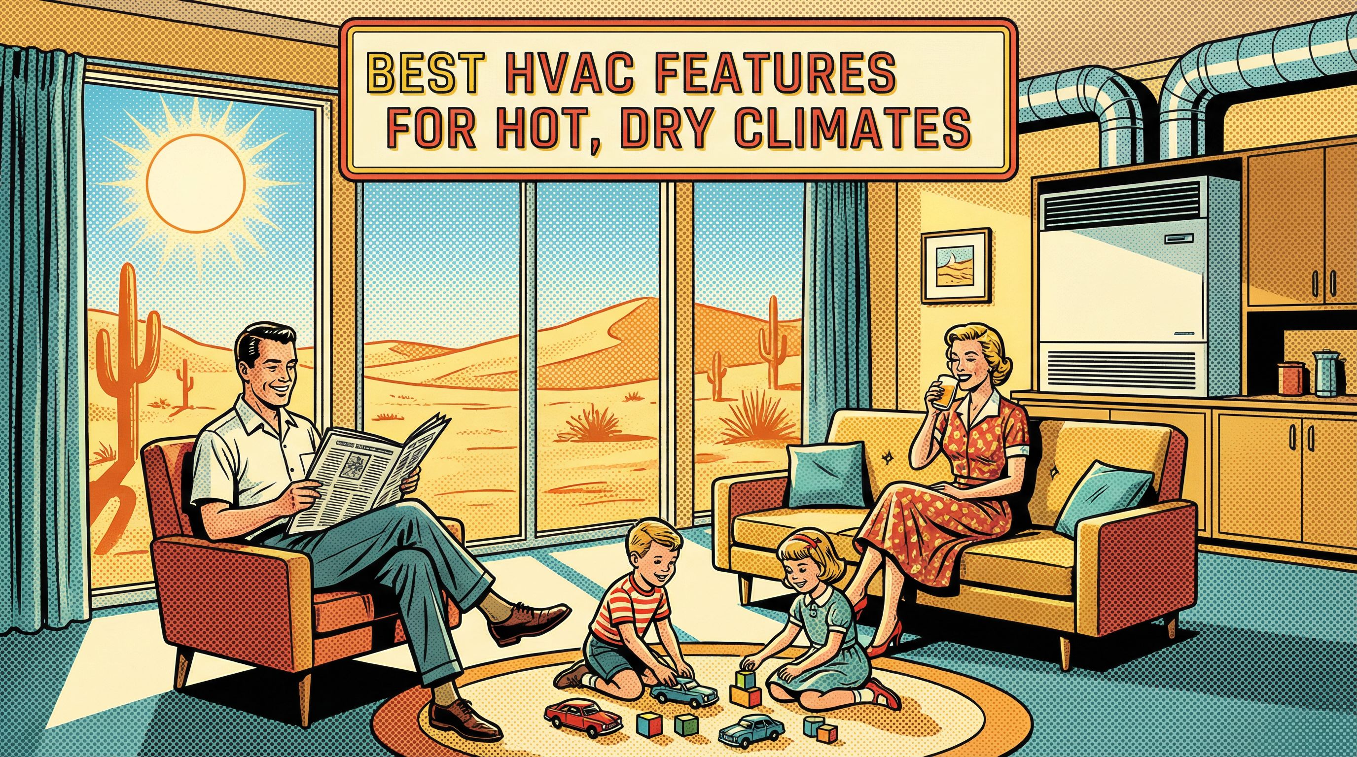 Best HVAC Features for Hot, Dry Climates: Top Picks