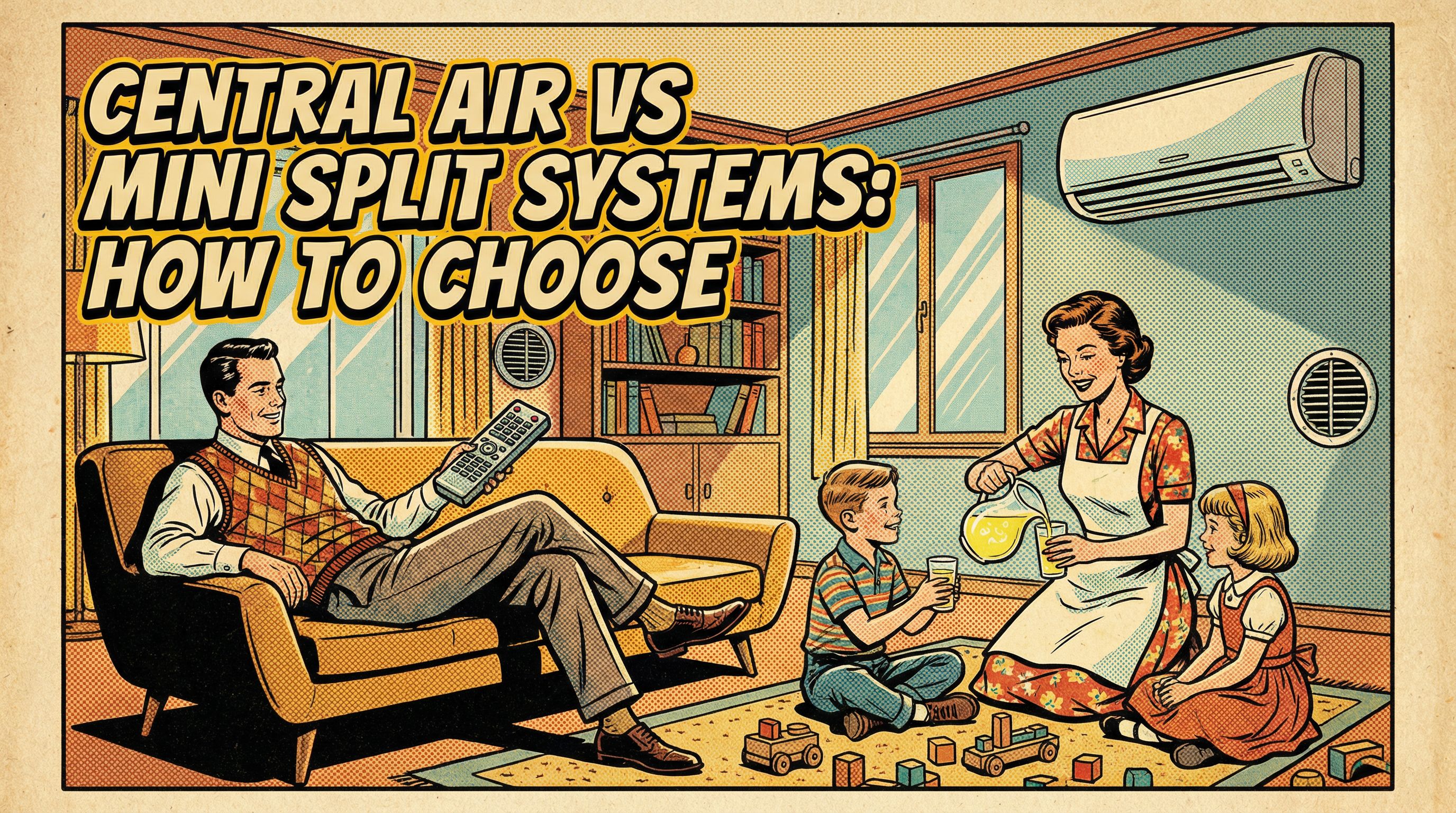 Central Air vs Mini Split Systems: How to Choose Wisely