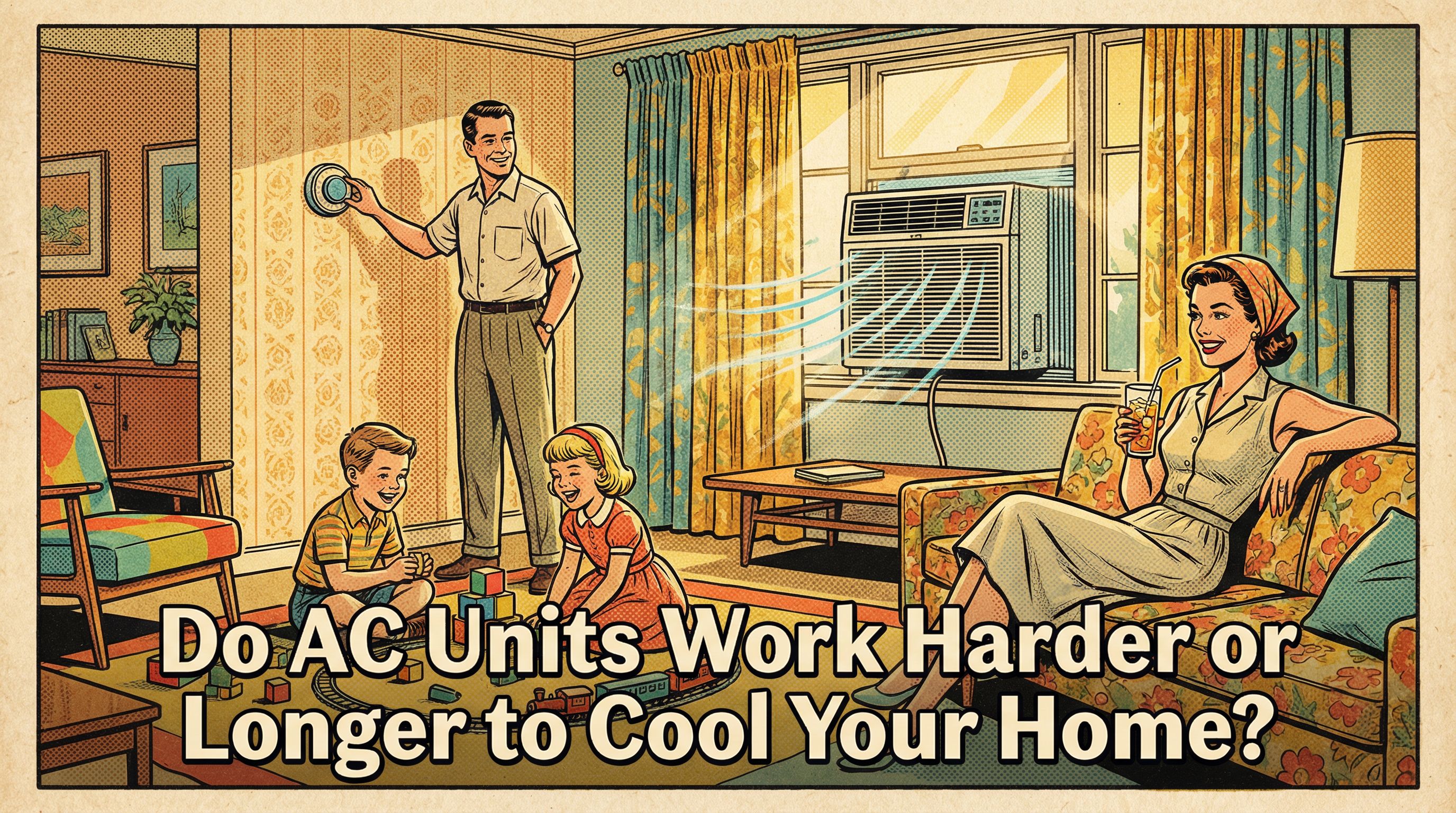 Do AC Units Work Harder or Longer to Cool Your Home?