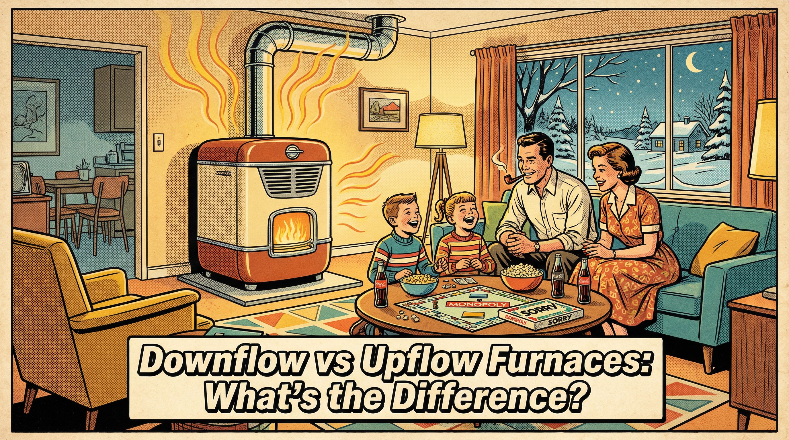 Downflow vs Upflow Furnaces: What's the Difference?