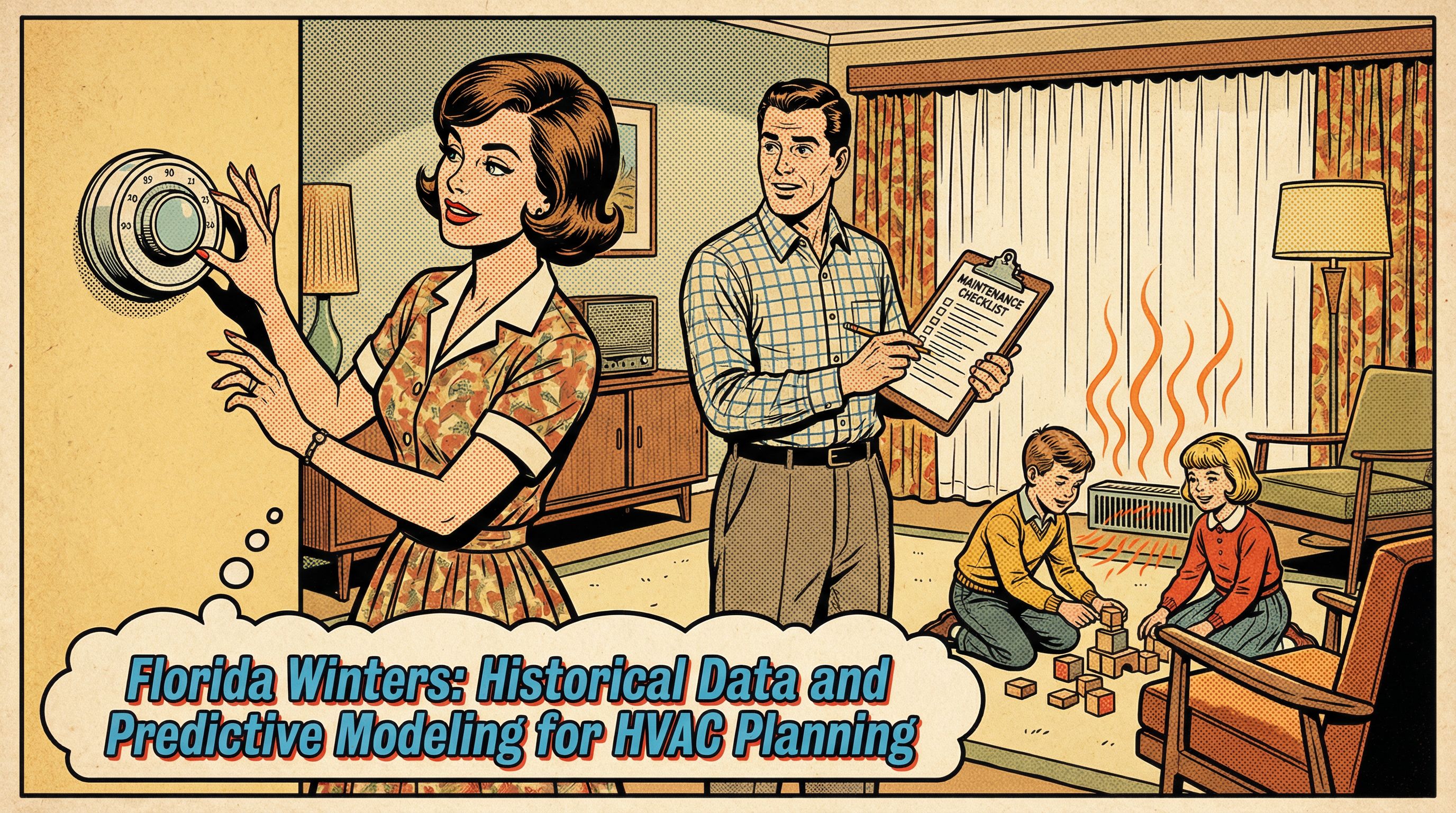Florida Winters: Historical Data & Predictive HVAC Modeling