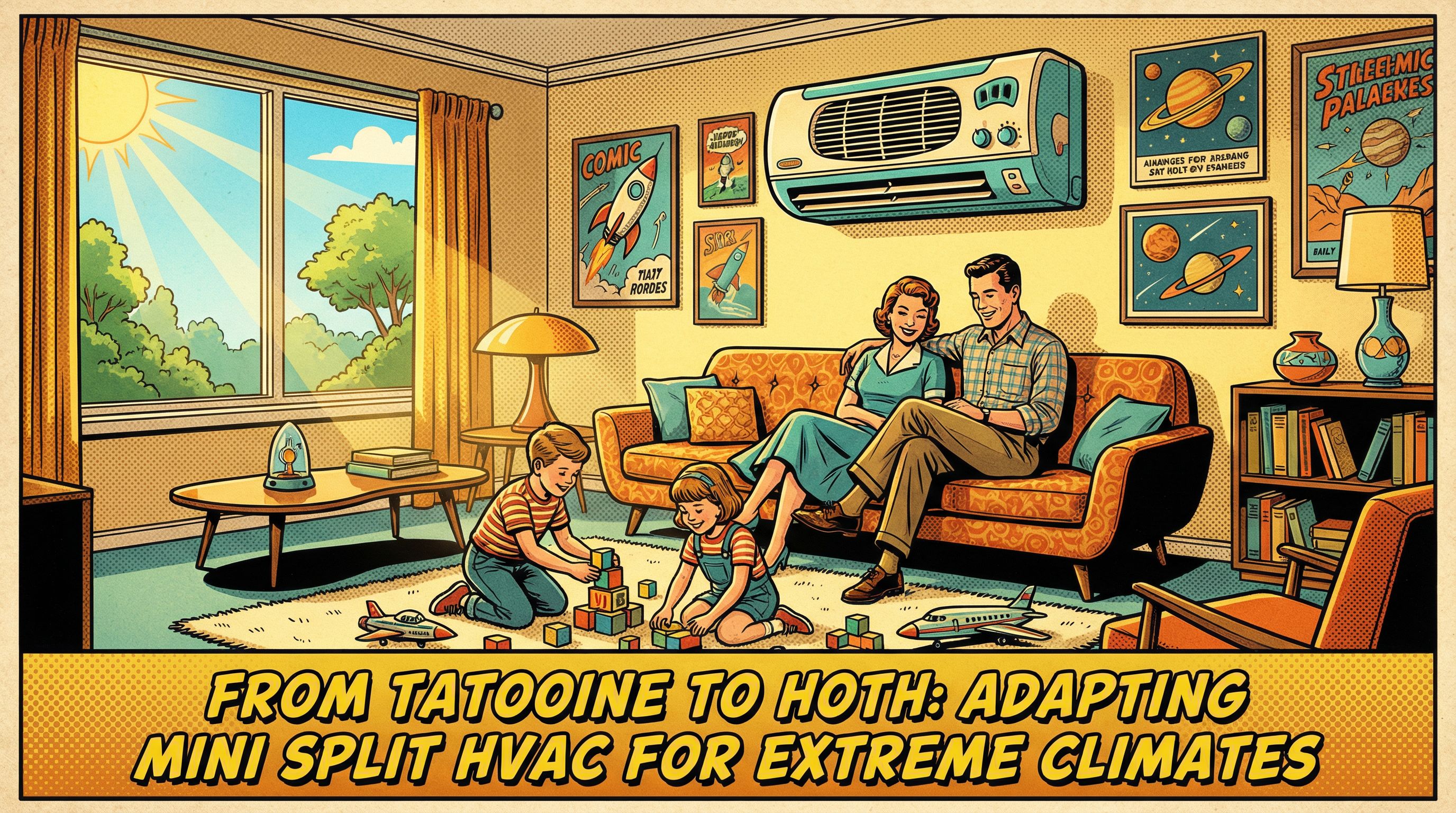 From Tatooine to Hoth: Mini-Split HVAC in Extremes