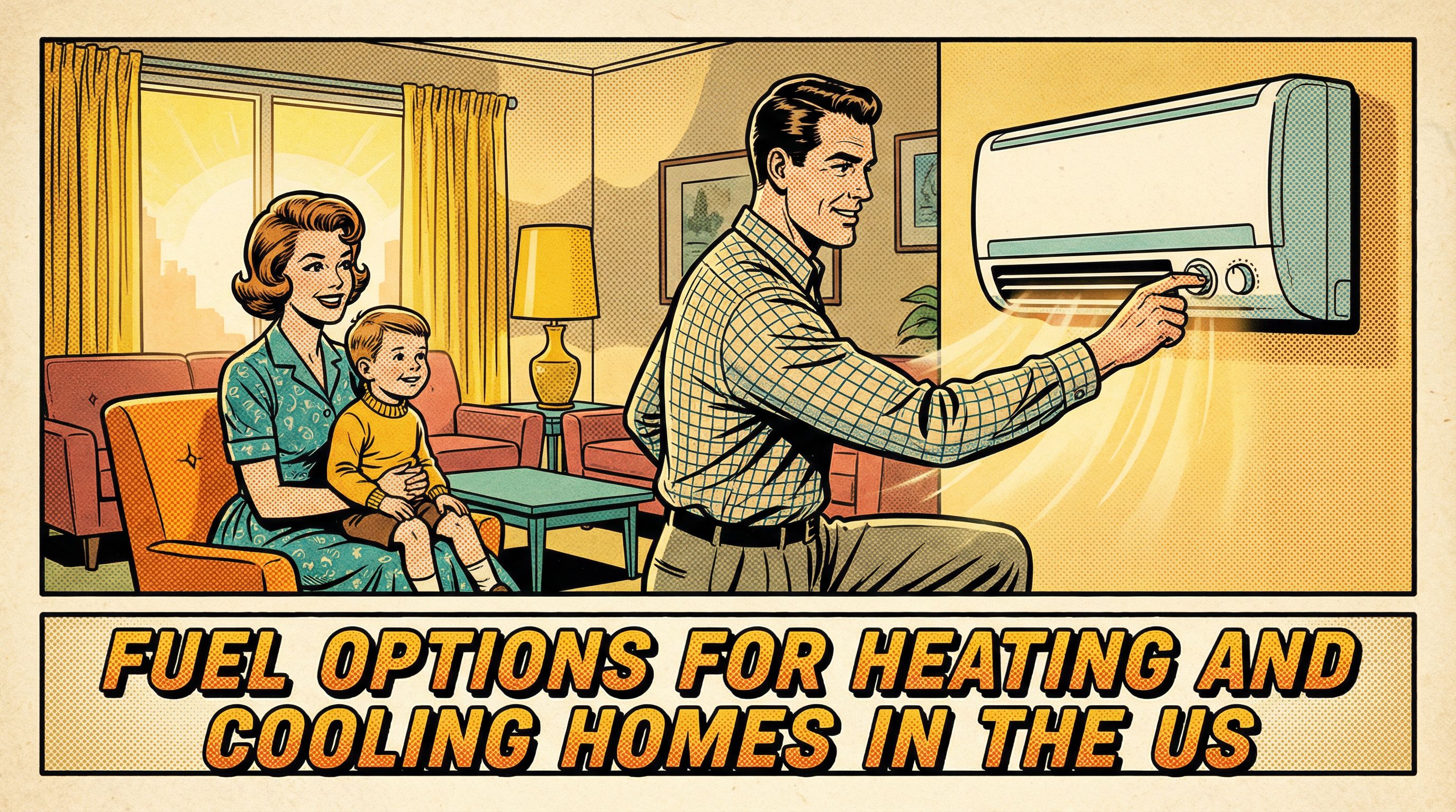 Fuel Options for Heating and Cooling Homes in the US | Guide For 2026