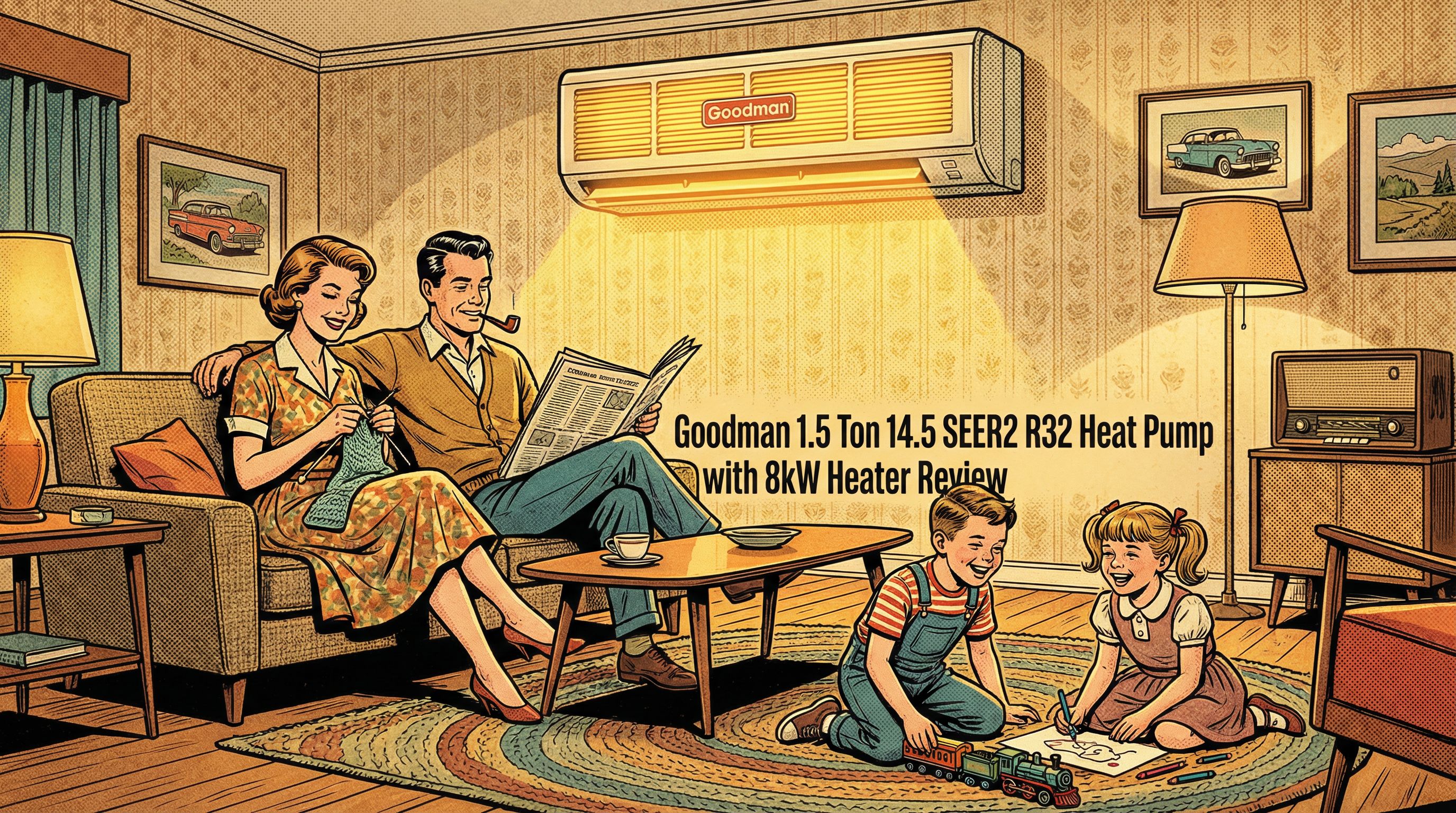 Goodman 1.5 Ton 14.5 SEER2 R32 Heat Pump Review 2026