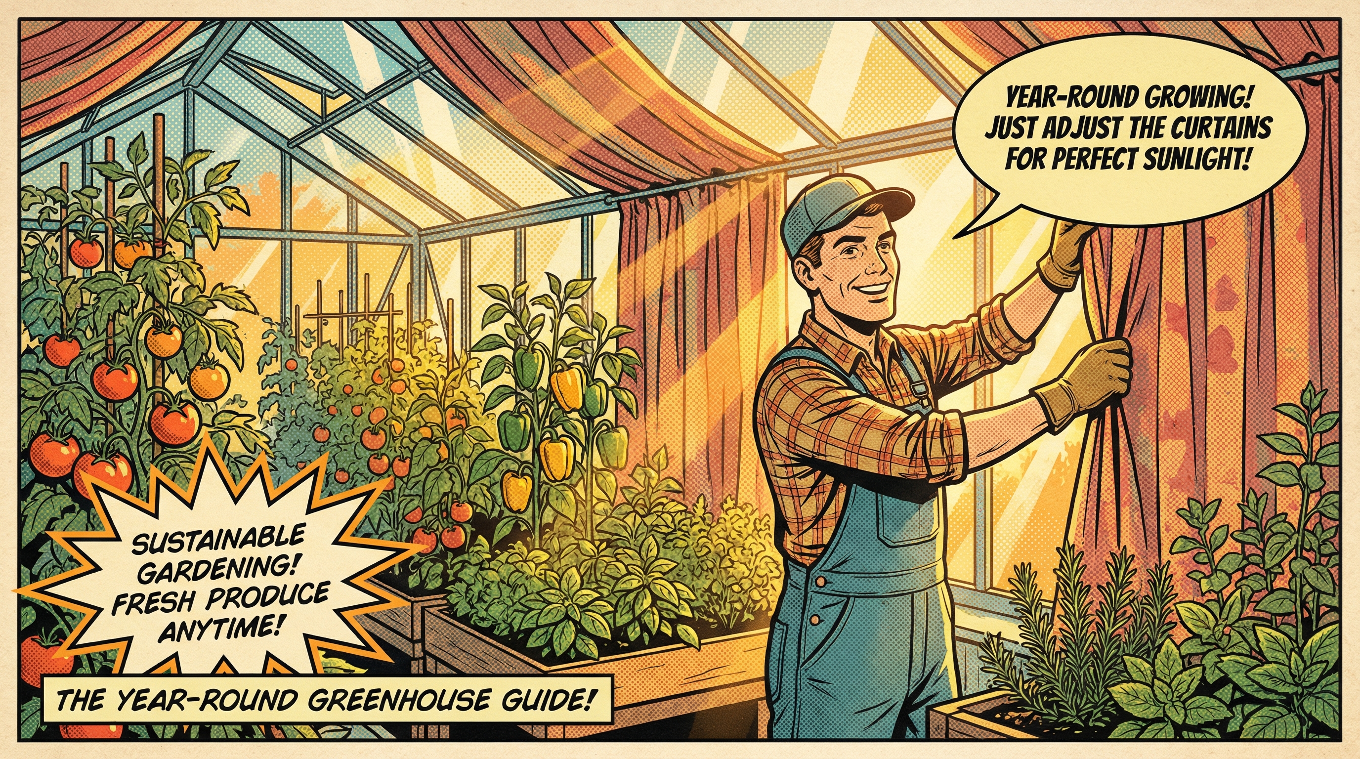 Greenhouse HVAC for Year-Round Growing on a Budget