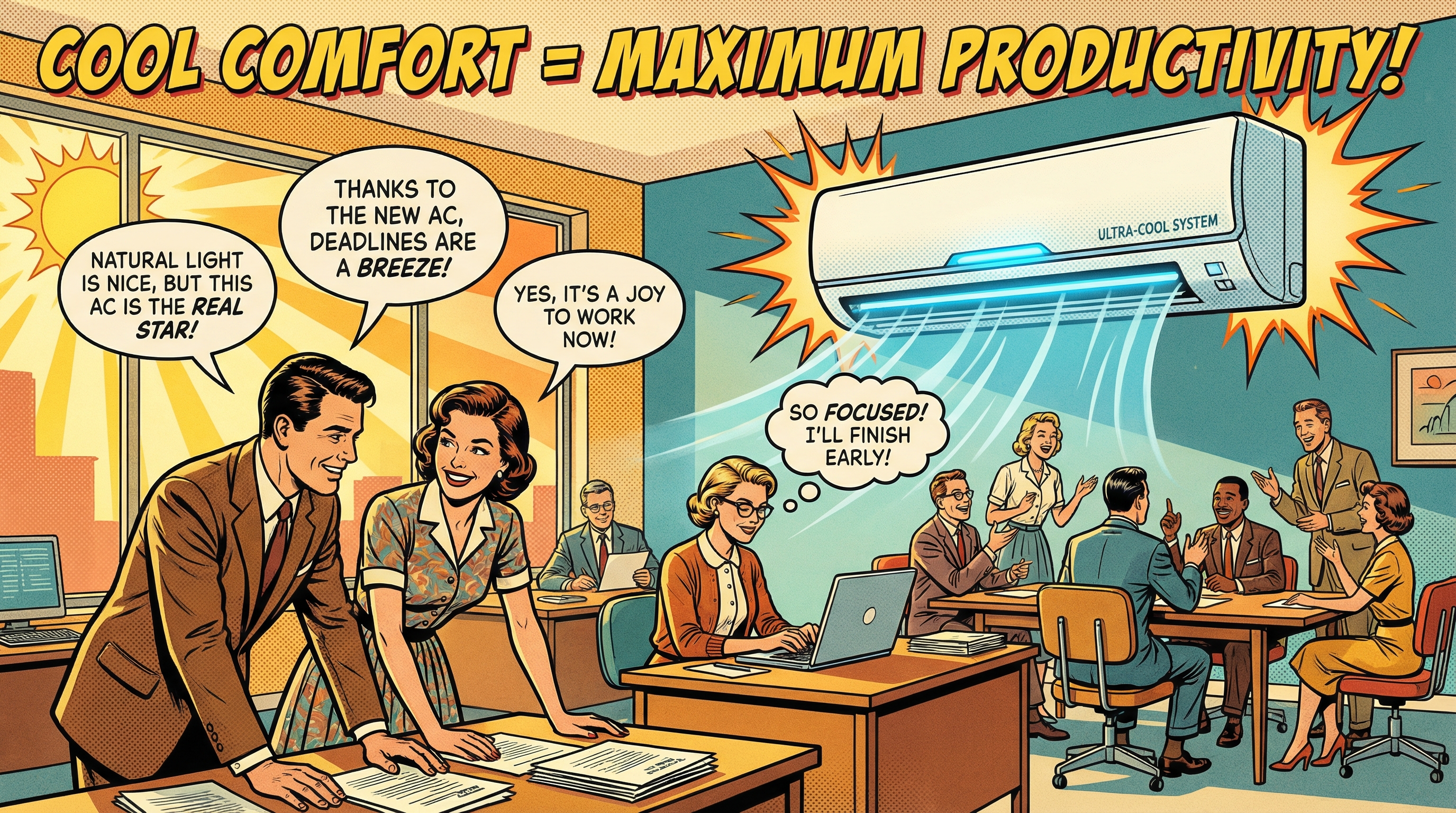 Health & Productivity: Reliable Workplace Air Conditioning