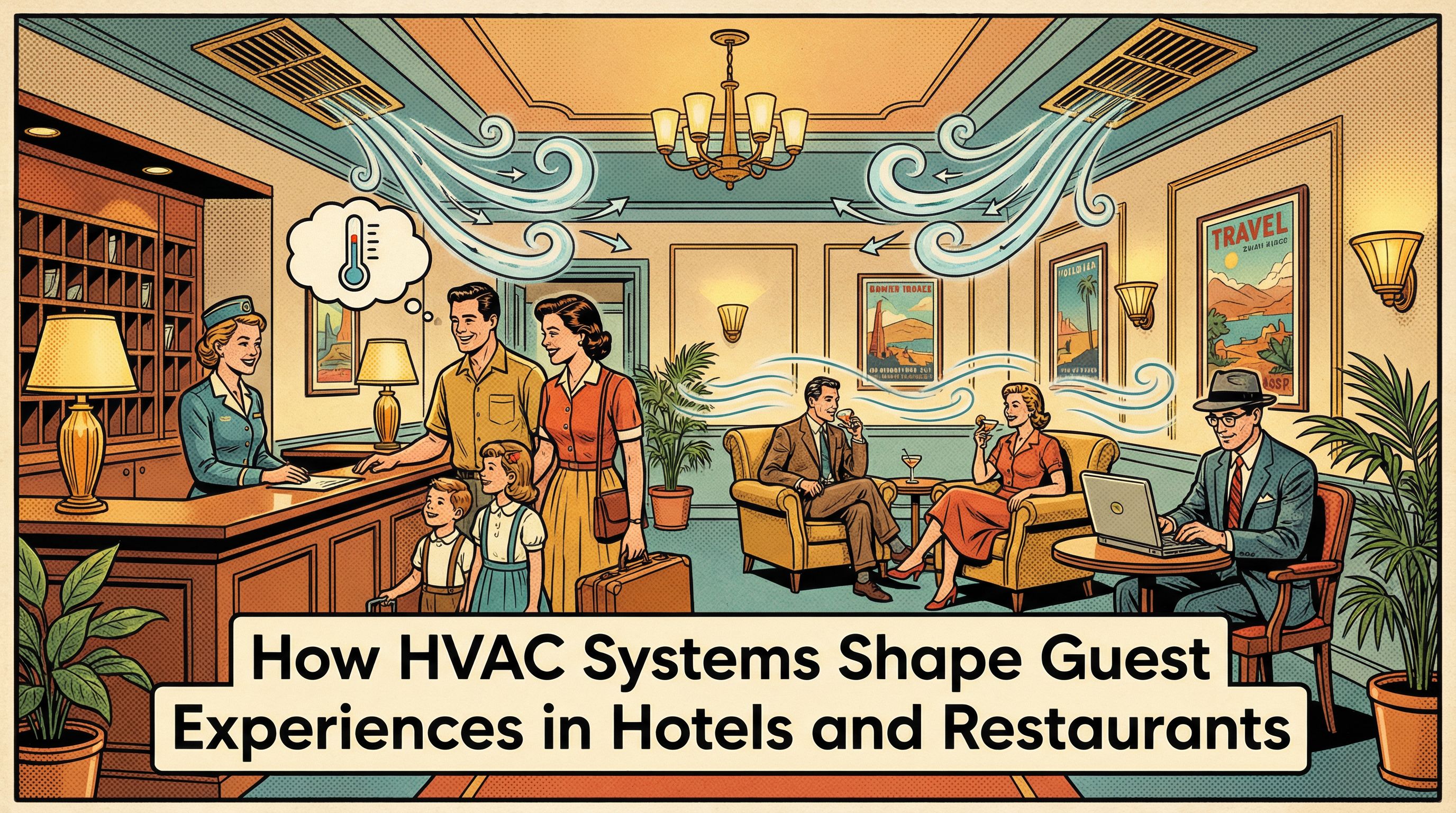 How HVAC Shapes Guest Experiences in Hotels & Restaurants