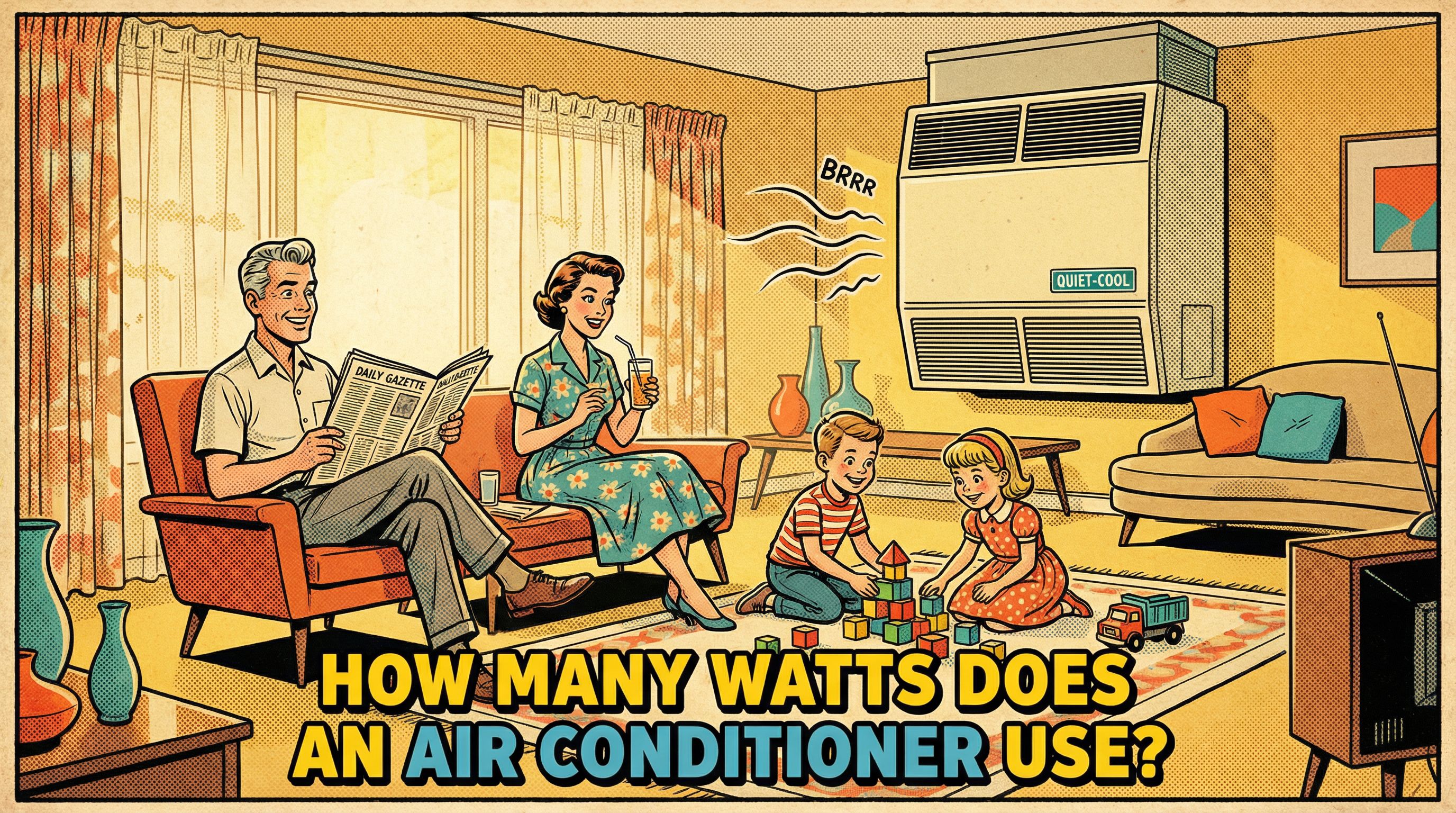 How Many Watts Does an Air Conditioner Use? Quick Guide For 2026