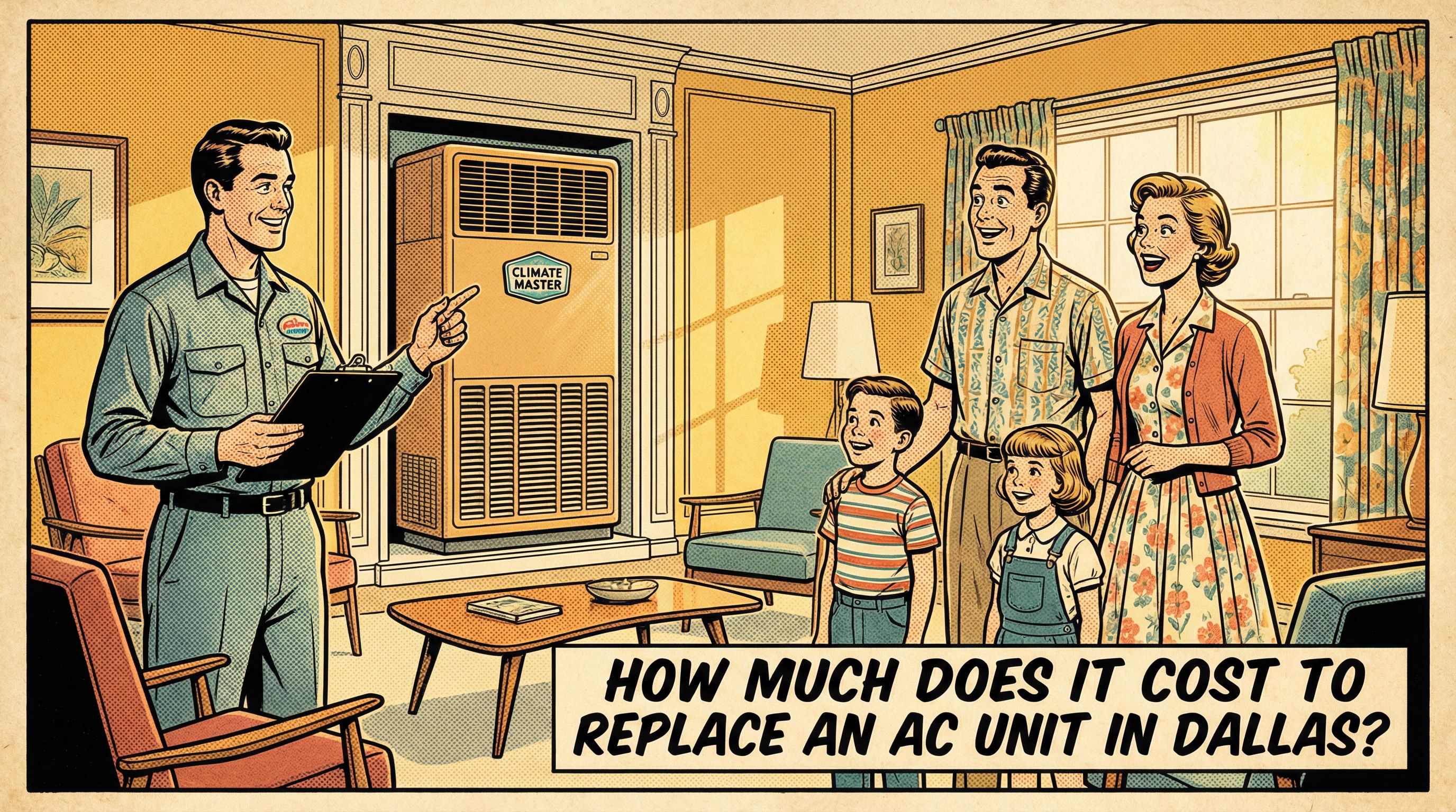 How Much Does It Cost to Replace an AC Unit in Dallas?