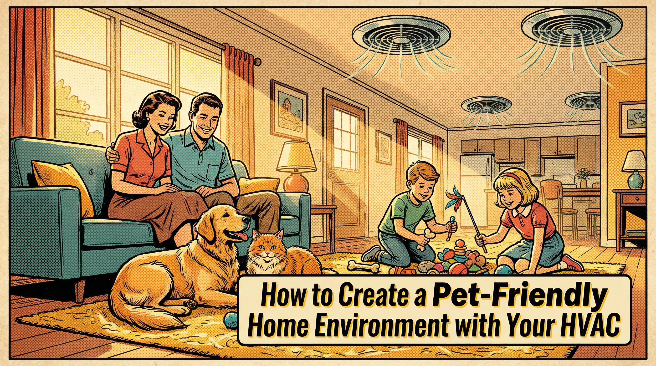 How to Create a Pet-Friendly Home with HVAC: Guide For 2026