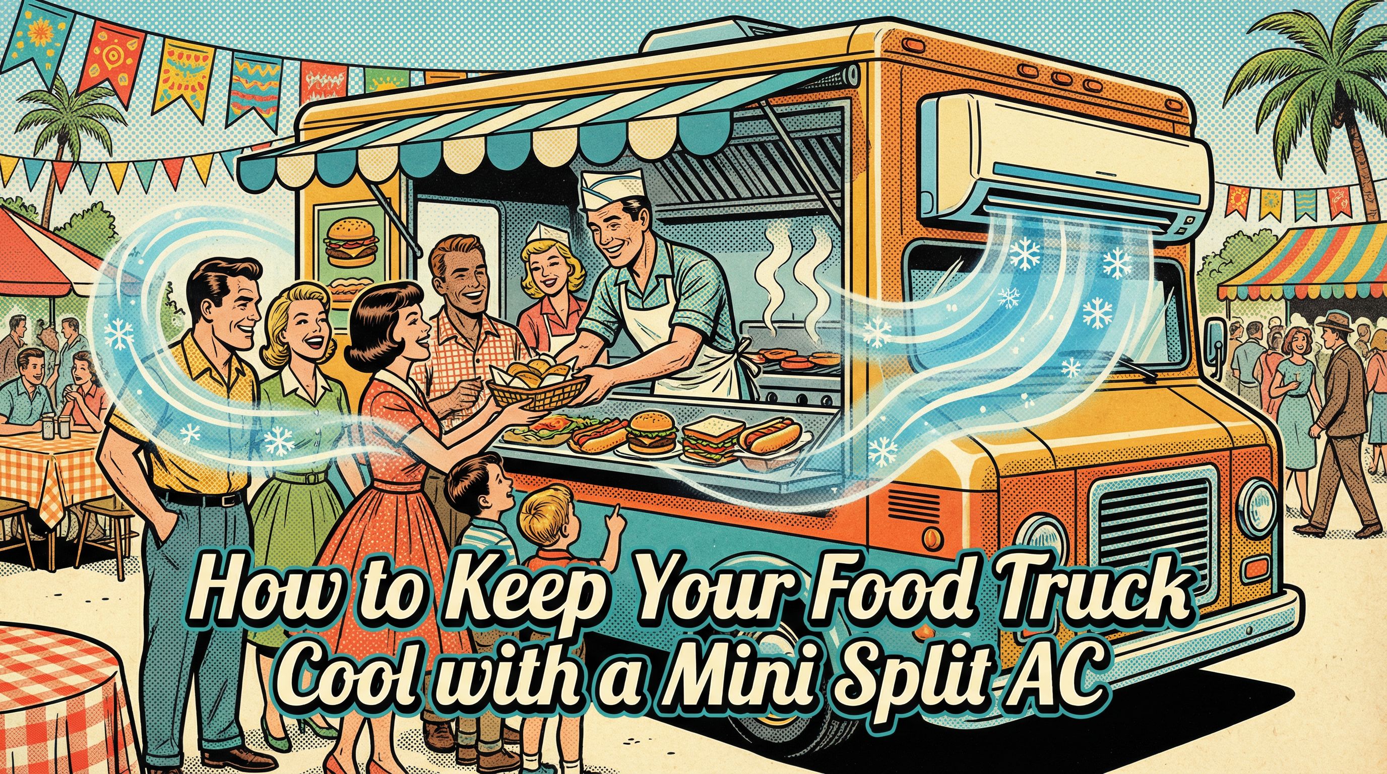 How to Keep Your Food Truck Cool with a Mini Split AC