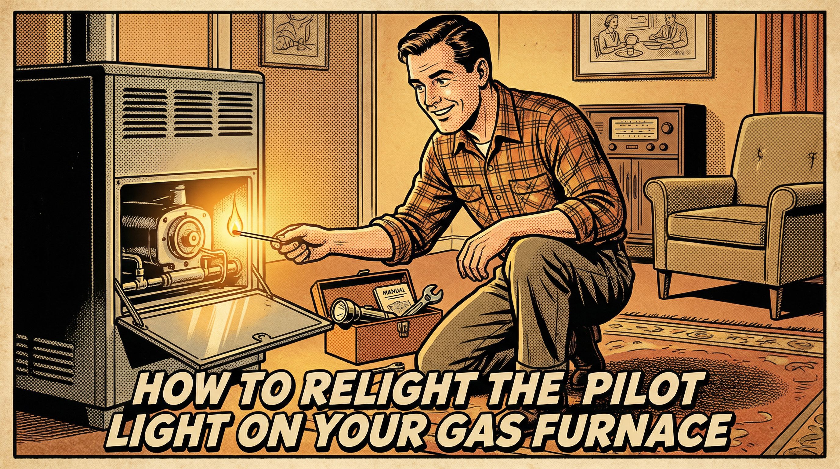 How to Relight the Pilot Light on Your Gas Furnace