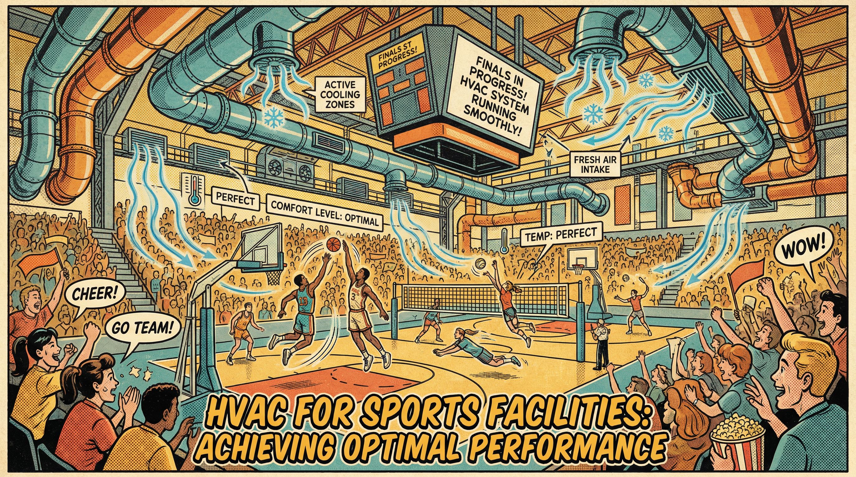 HVAC for Sports Facilities: Achieving Optimal Performance