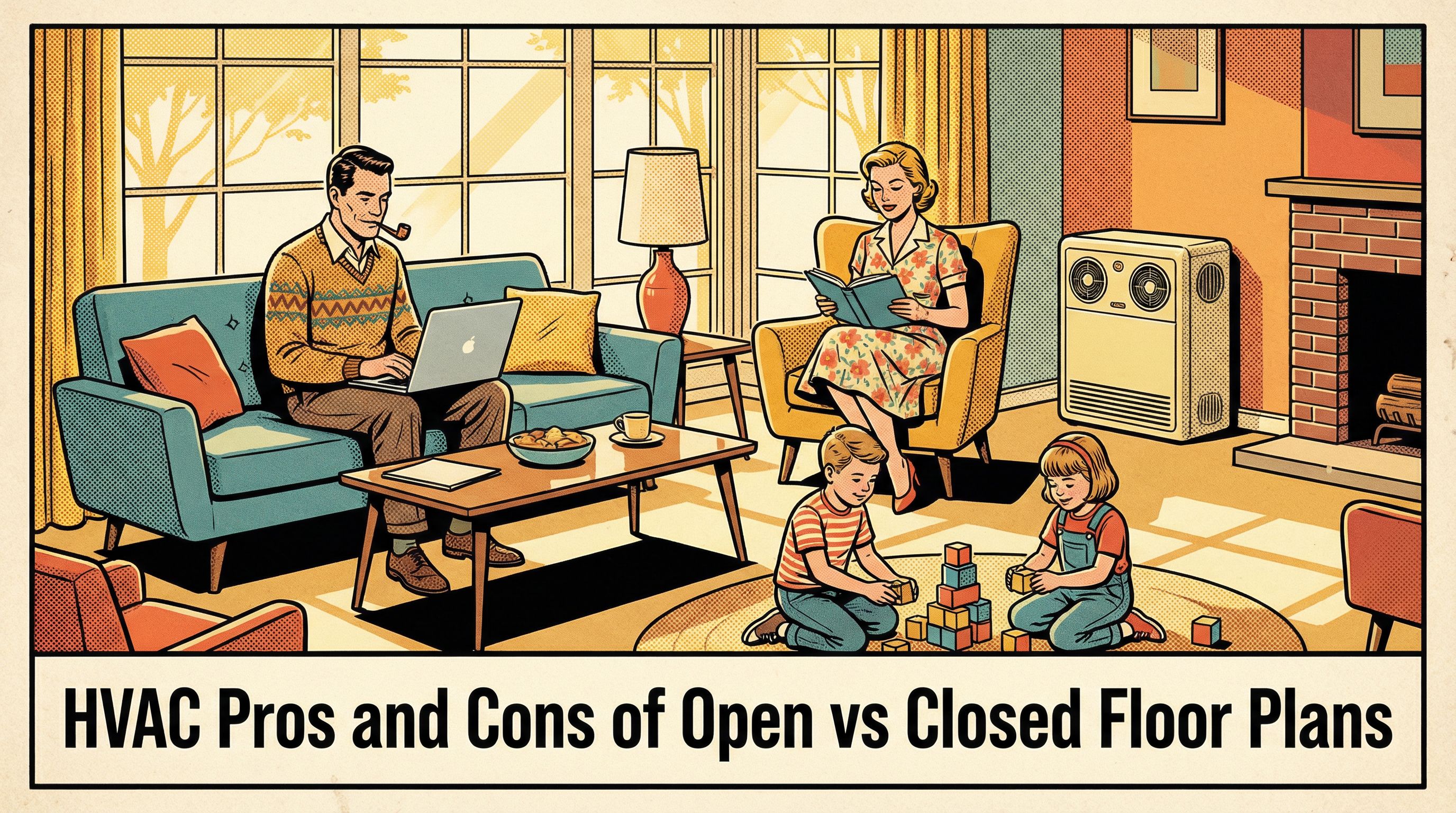 HVAC Pros and Cons of Open vs Closed Floor Plans - Guide For 2026
