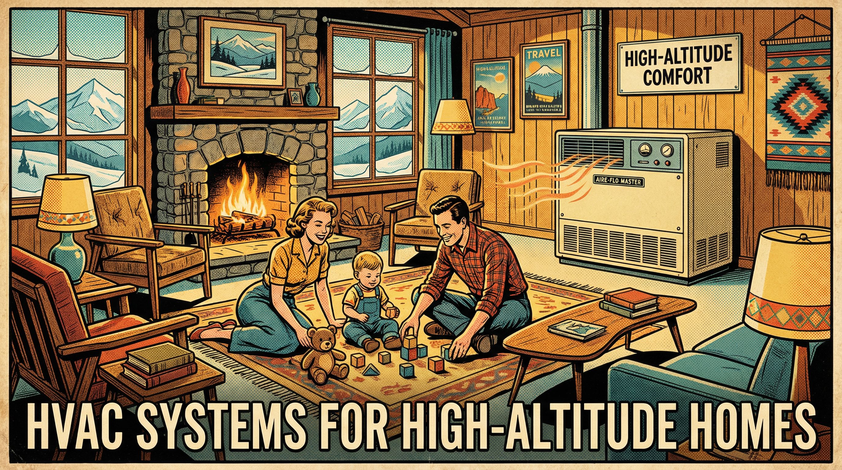 HVAC Systems for High-Altitude Homes: Design & Tips