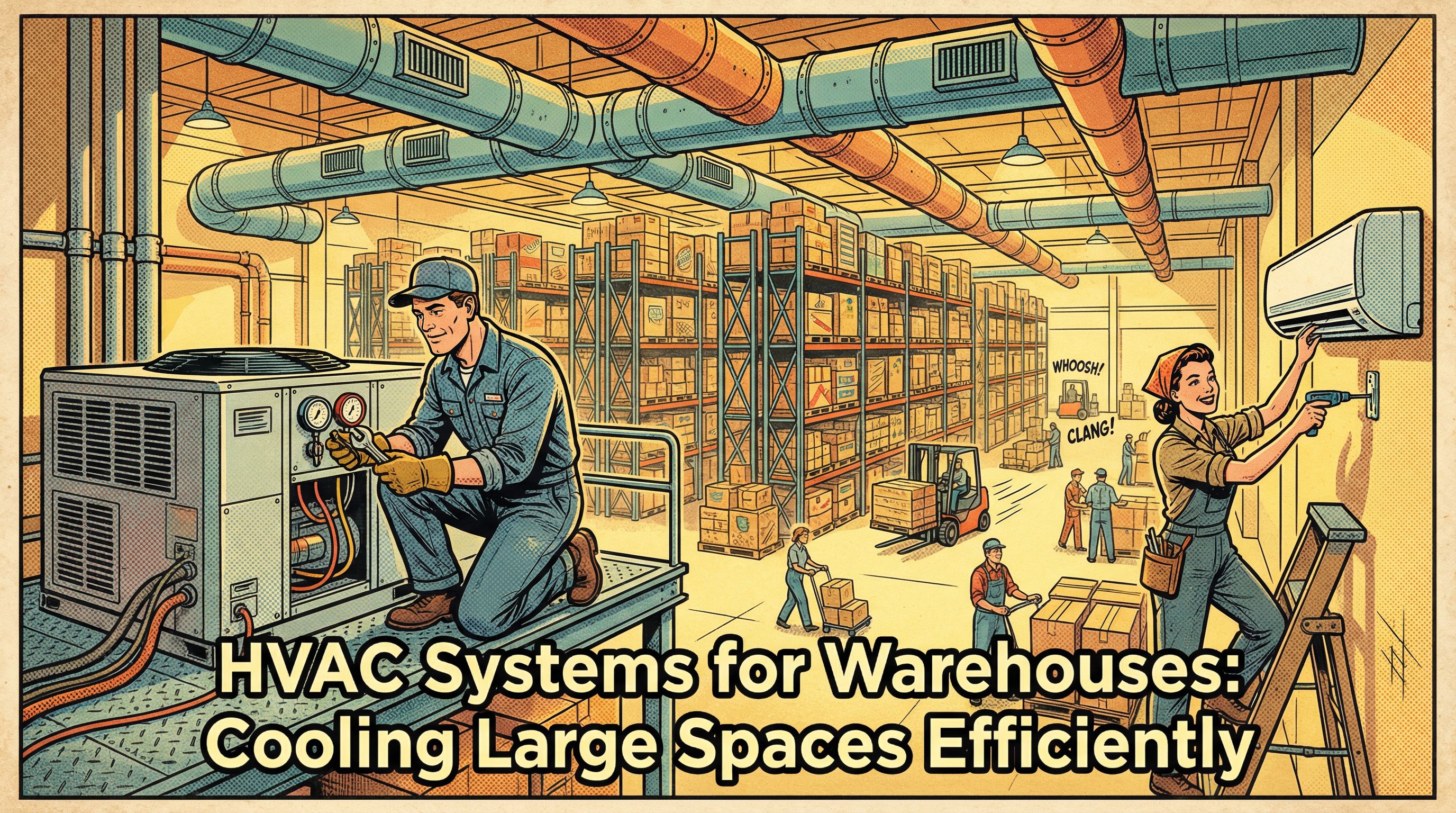 HVAC Systems for Warehouses: Efficient Large-Space Cooling