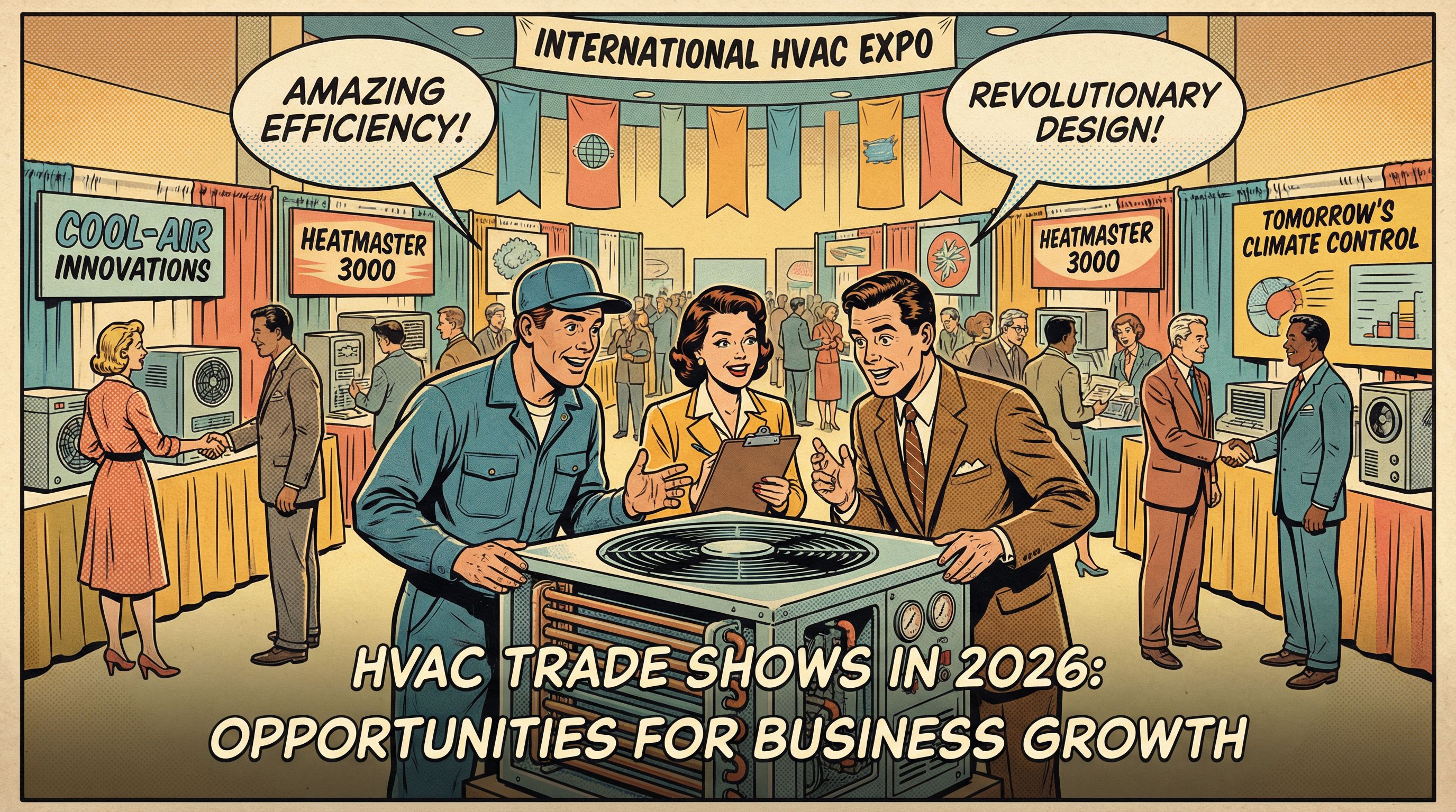 HVAC Trade Shows in 2026: Opportunities for Business Growth