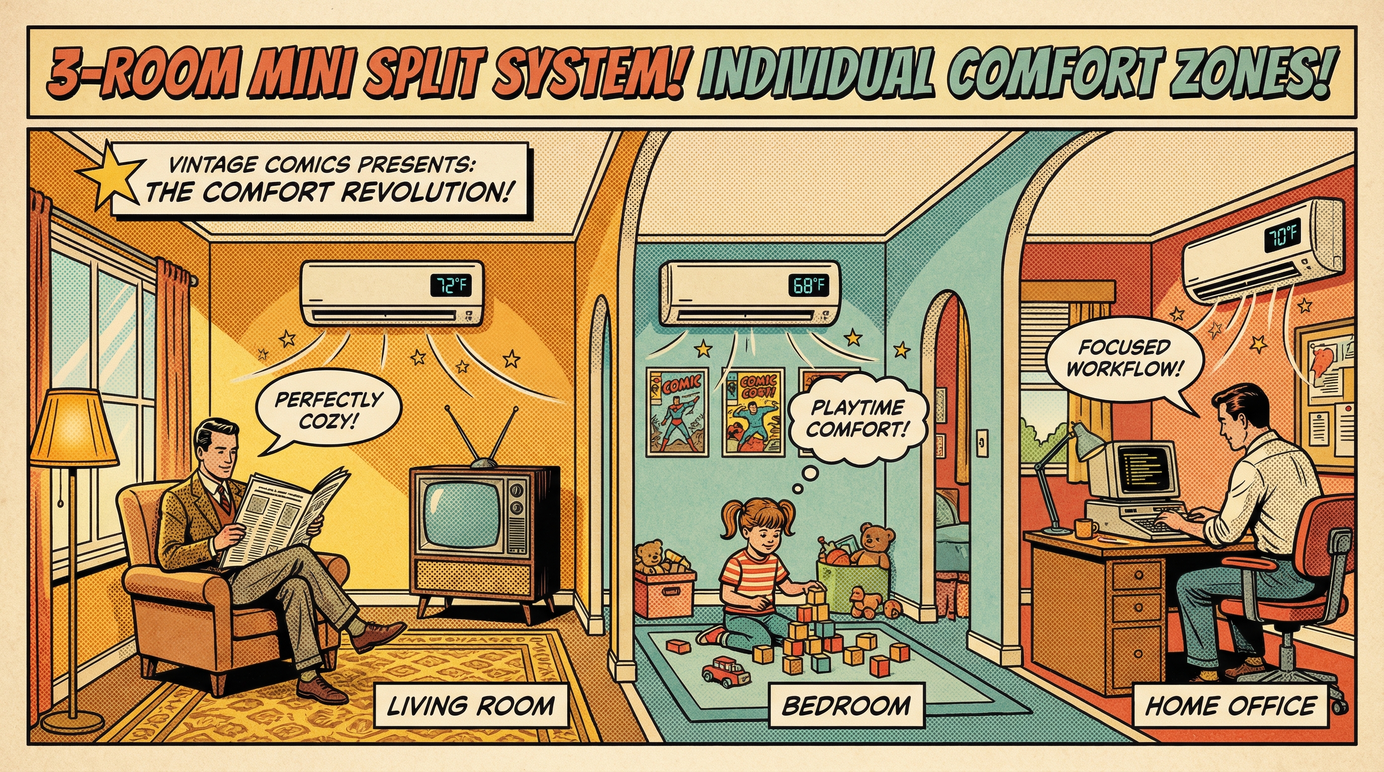 Is a 3-Room Mini Split Right for Your Home Layout?