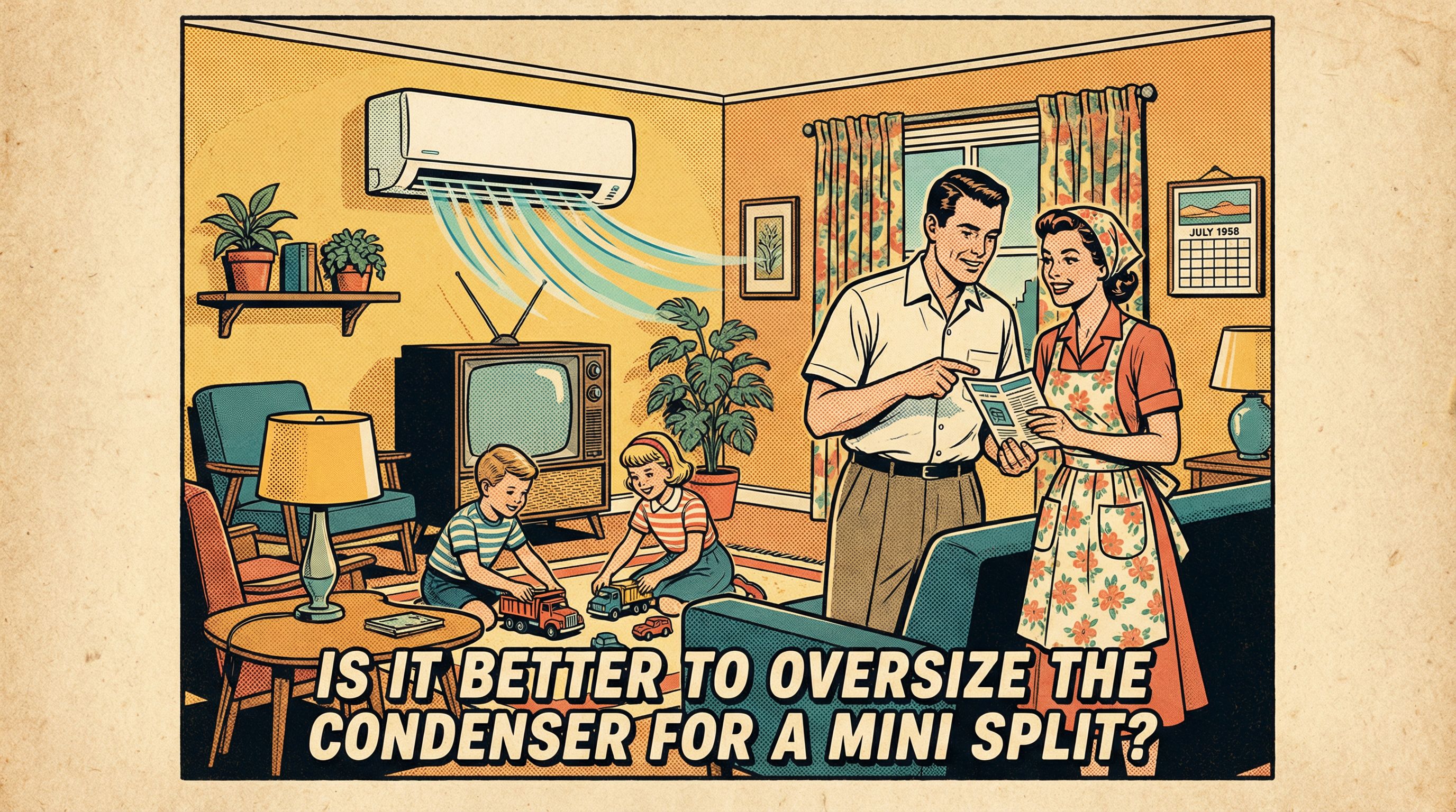 Is It Better to Oversize the Condenser for a Mini Split?