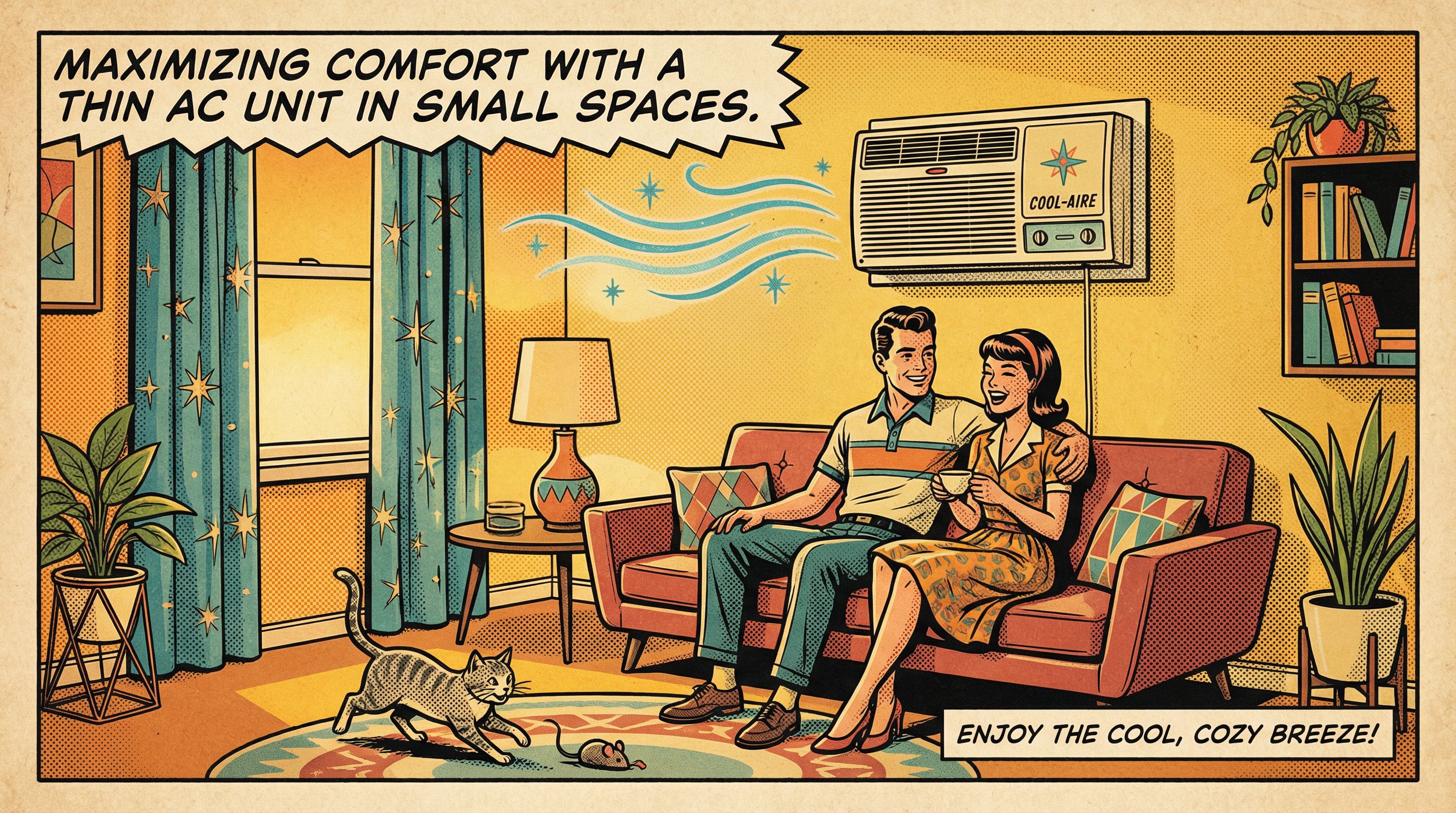 Maximizing Comfort with a Thin AC Unit for Small Spaces