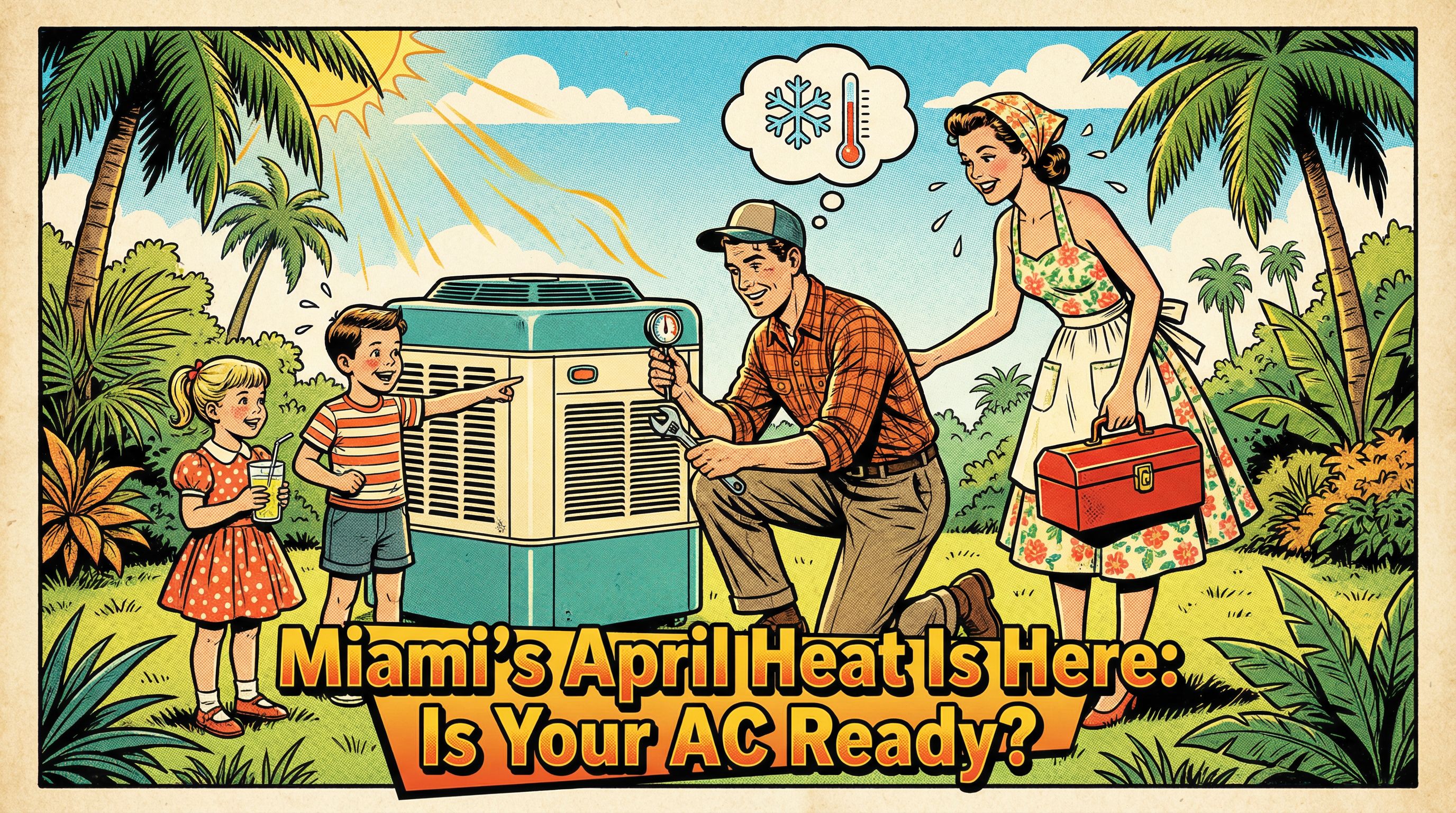 Miami's April Heat Is Here: Is Your AC Ready? - Prep Tips