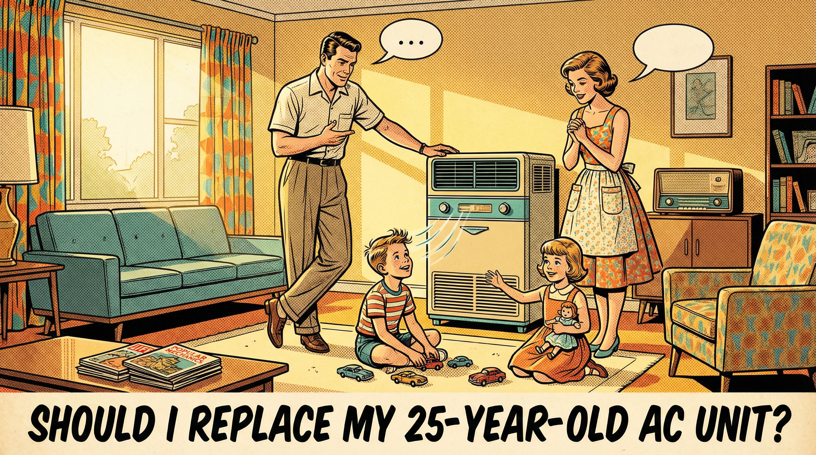 Should I Replace My 25-Year-Old AC Unit? Replace Guide For 2026