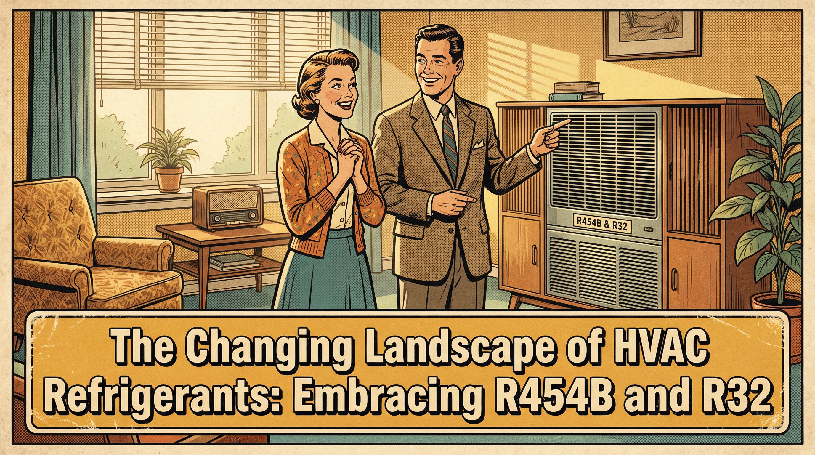 The Changing Landscape of HVAC Refrigerants - R454B & R32