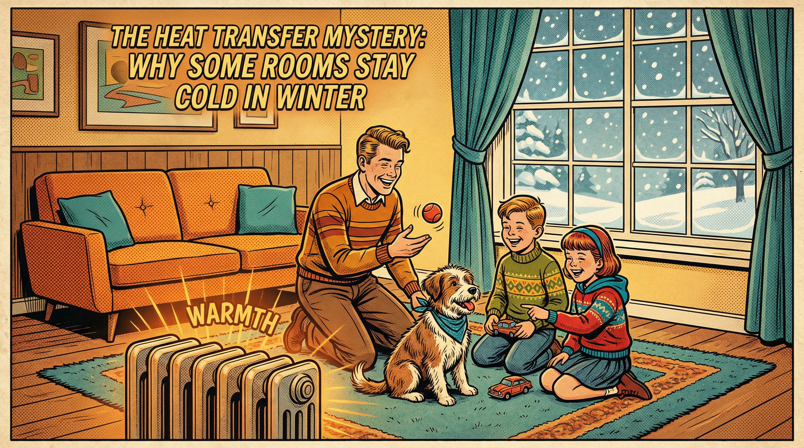 The Heat Transfer Mystery: Why Rooms Stay Cold in Winter