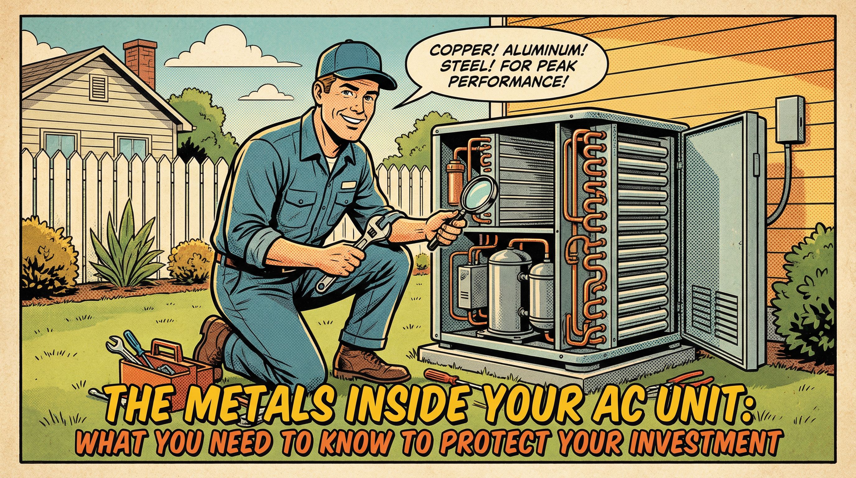 Metals Inside Your AC Unit: Protect Your Investment
