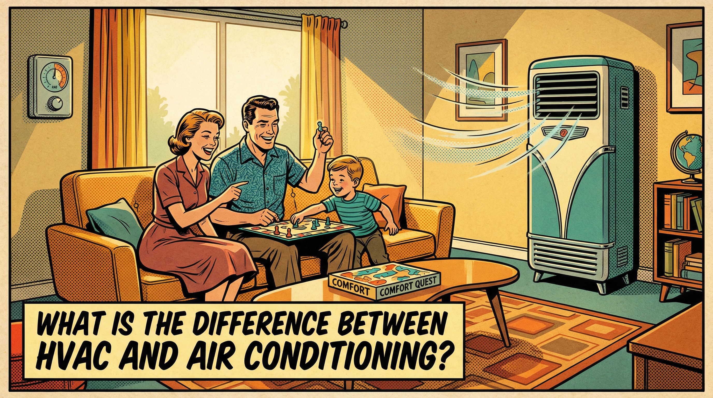 What Is the Difference Between HVAC and Air Conditioning?