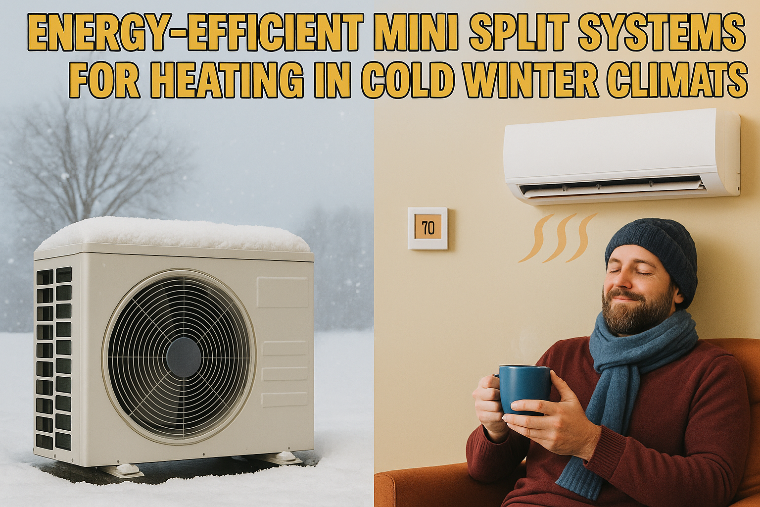 Energy-Efficient Mini Split Systems for Heating in Cold Winter Climates