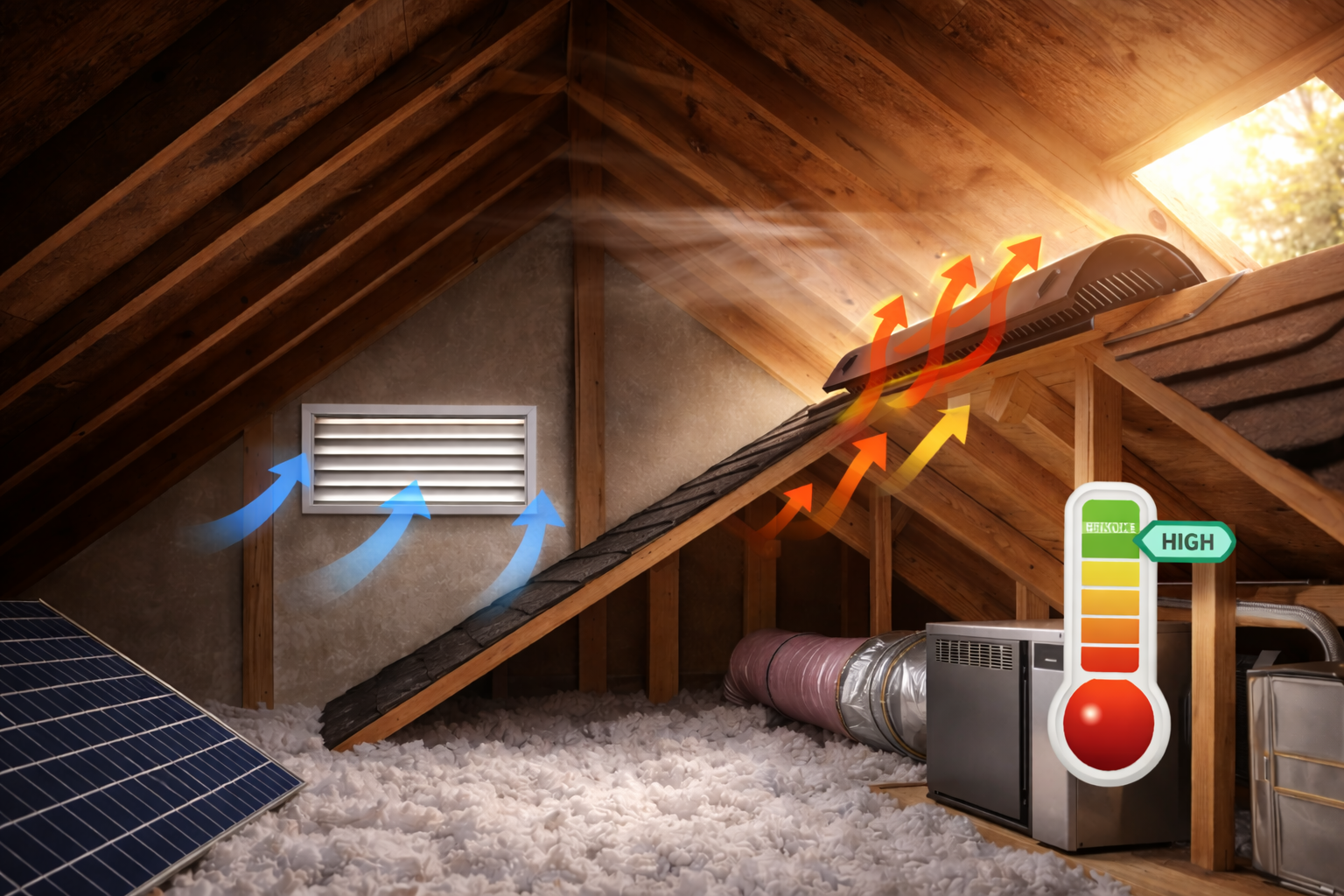 The Role of Attic Ventilation in Home Energy Efficiency