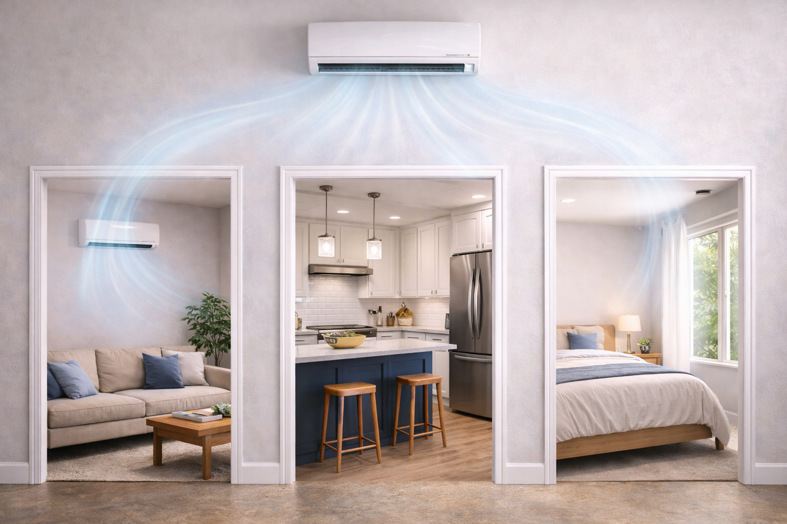 This AC System Cools 3 Rooms in 2026 - Zoning Guide
