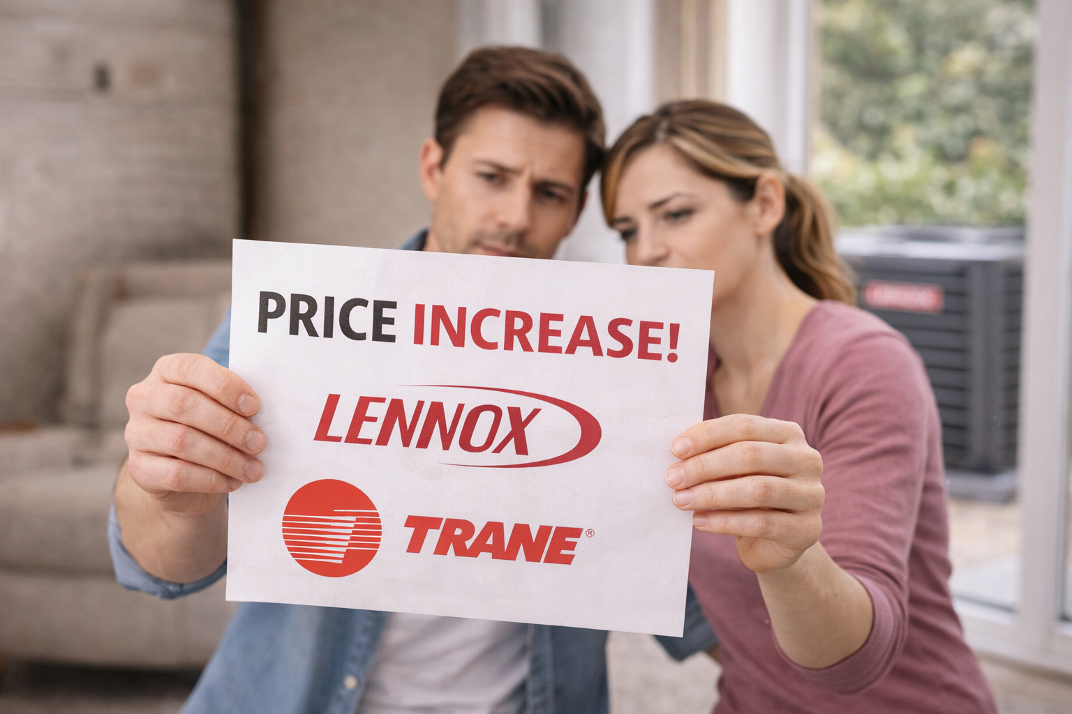 Upcoming Price Increases for Lennox & Trane 2026 Guide