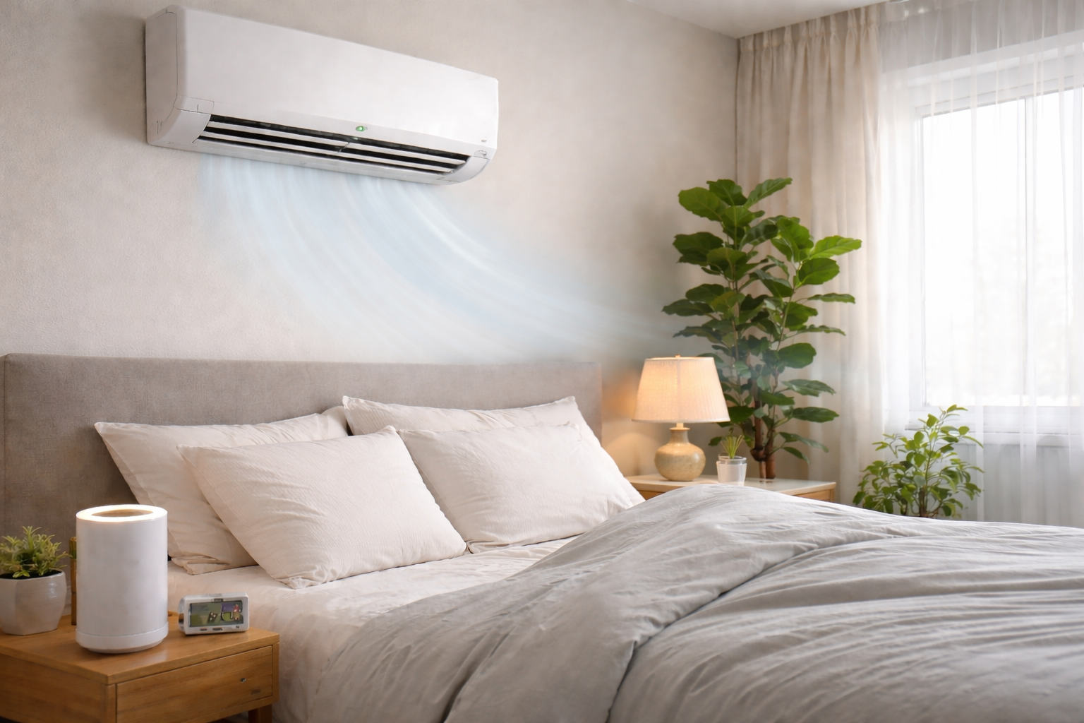 Quiet Air Conditioners for Bedrooms: A Noise Level Guide For 2026 