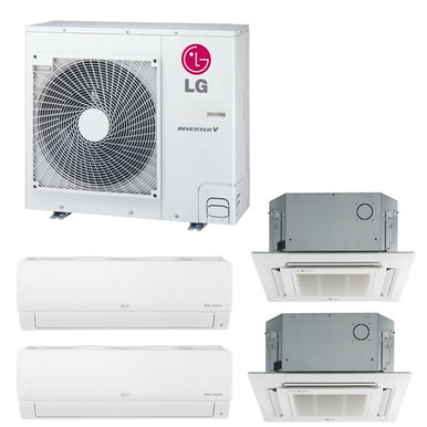 Lg Mini Split Dual 11222ANNNN | Mini Split Multi 4 Zone LG up to 22 SEER Heat