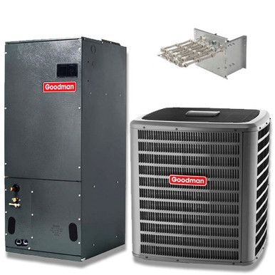 145041 | Goodman 4.0 Ton 16 SEER Two Stage Heat Pump System