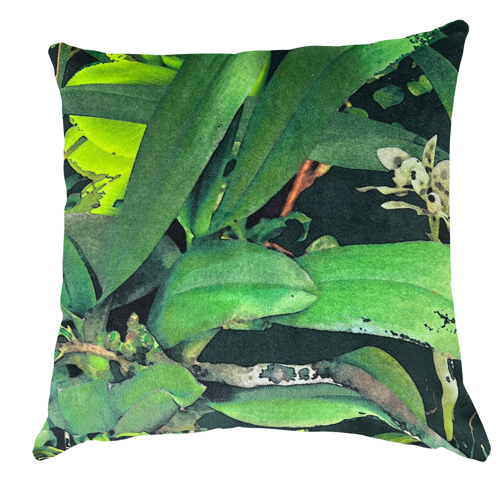 Cushion Cover - Nature Study - Wild Orchids 