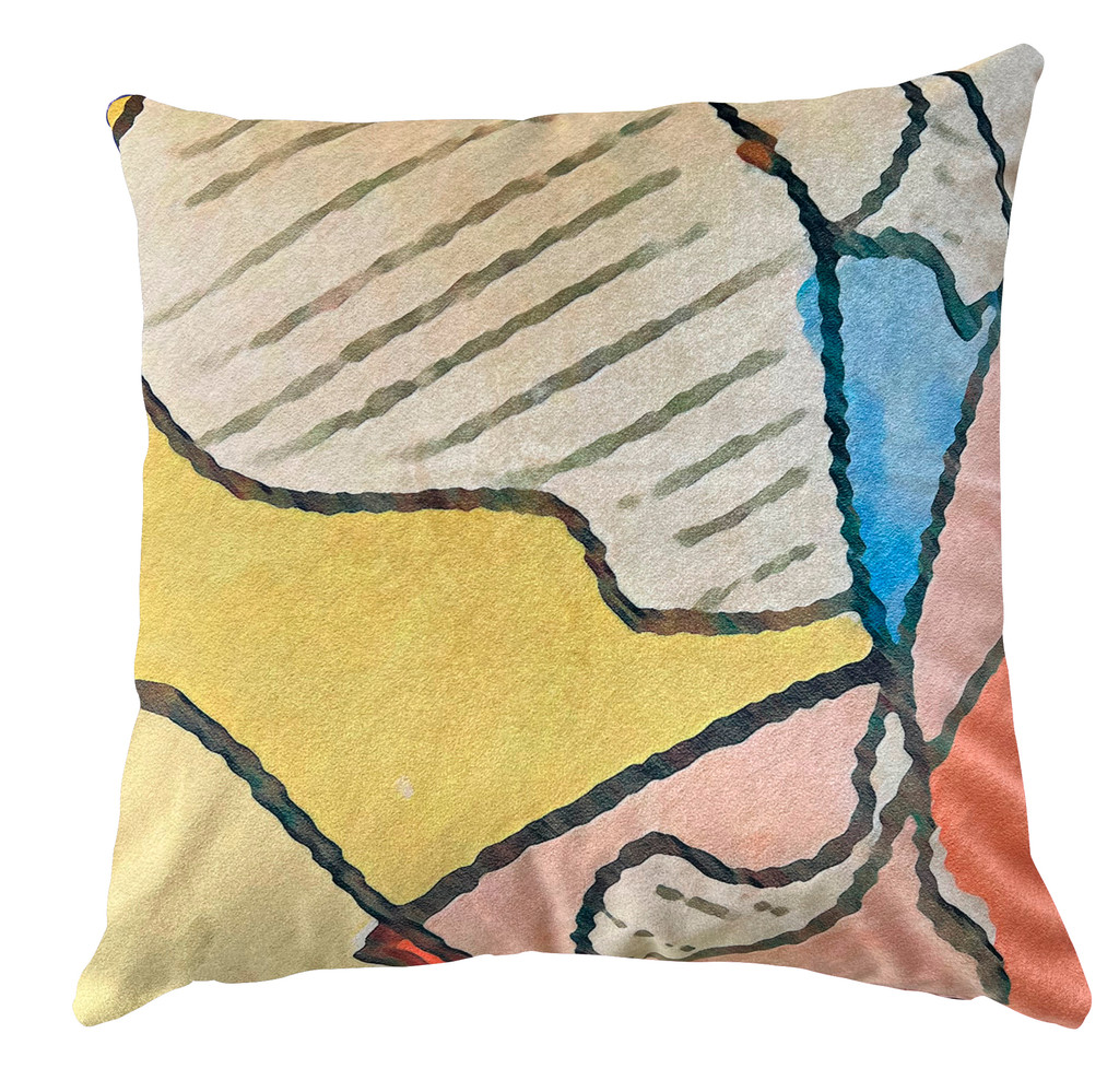Cushion Cover - Summer in the City - Close Up