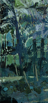 Fabric - Fauve Forest - Blue