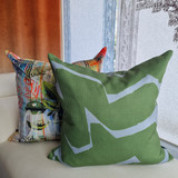 Cushion Cover - Botanical Ticking - Floral
