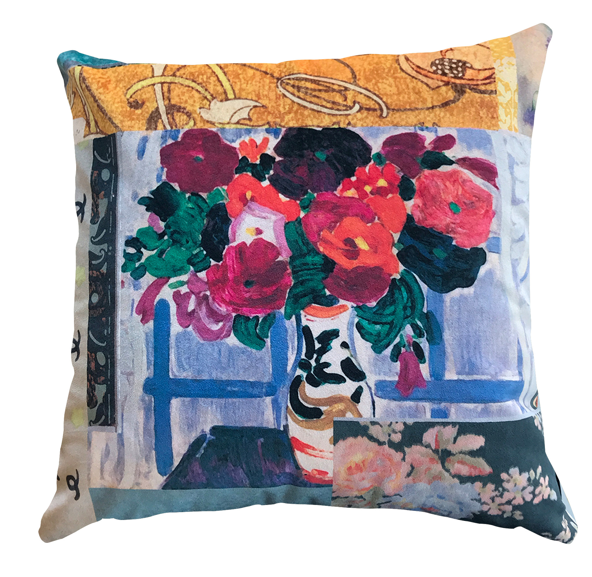Cushion Cover - Modigliani Was Here - Flowers in Vase