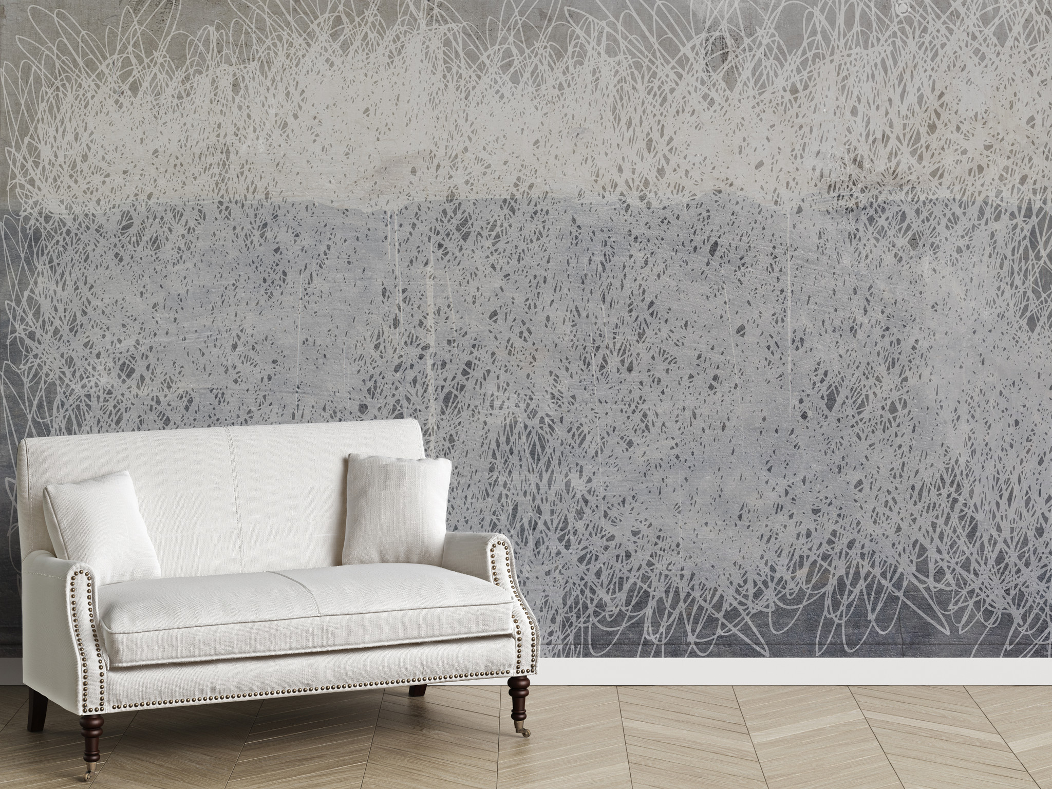 Tone On Tone Damask Wallpaper  Photos  Ideas  Houzz