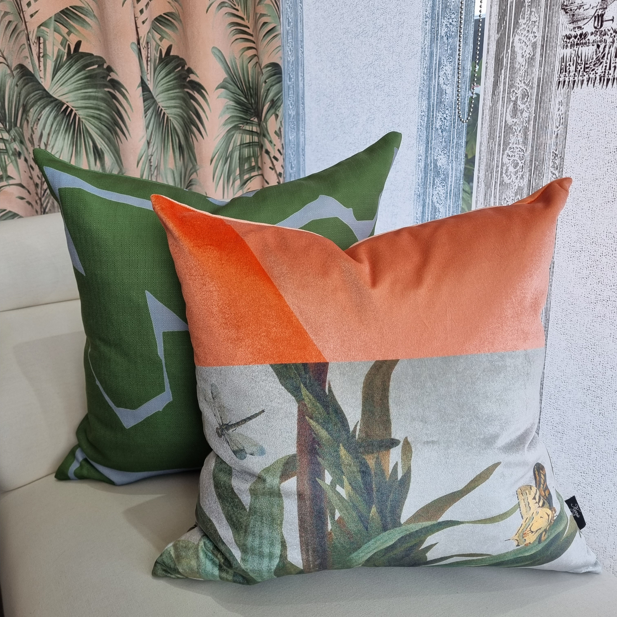Cushion Cover - Geometrico - Green