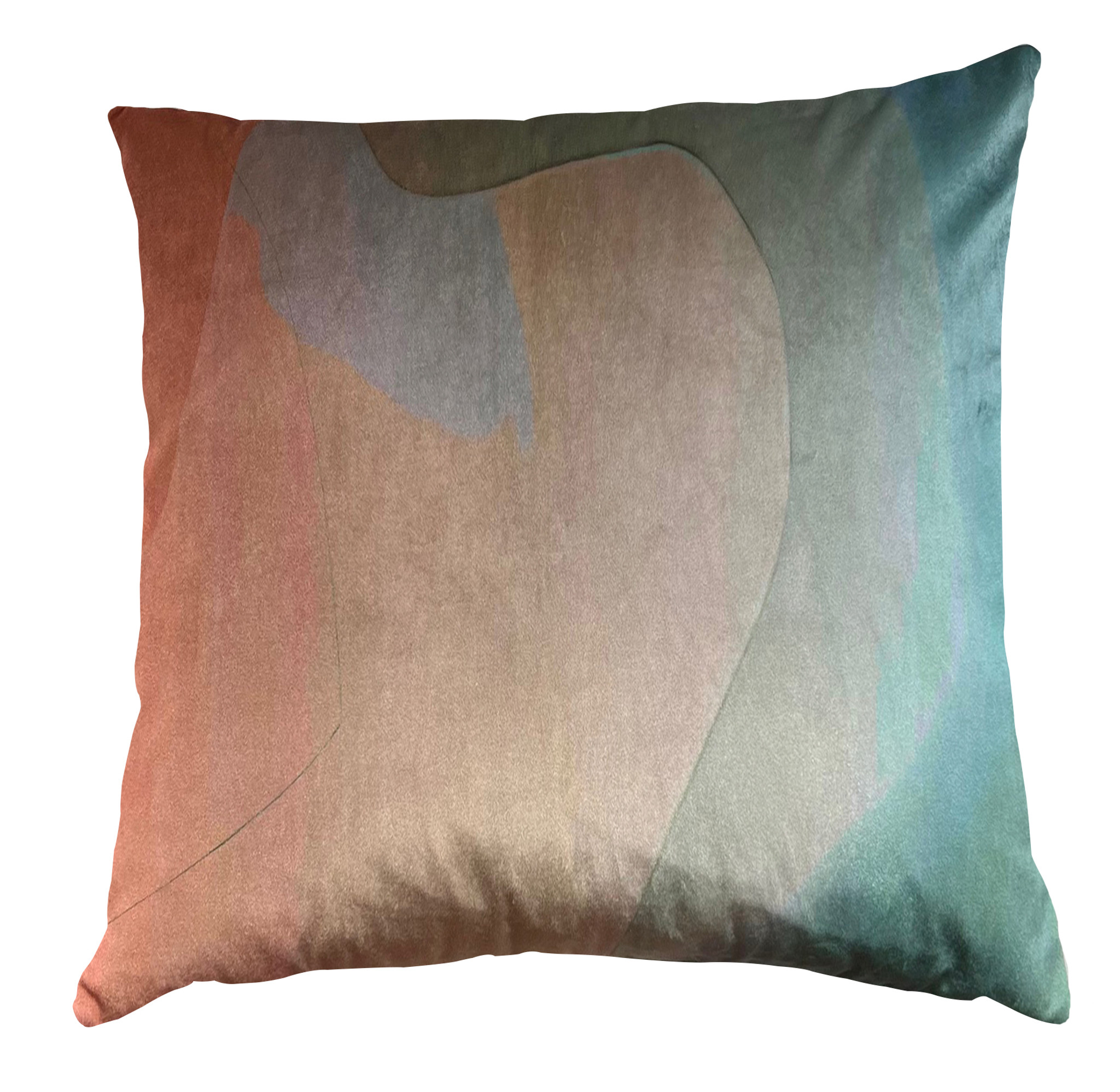 Cushion Cover - Musical Interlude - Blue Wave