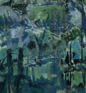 Wallpaper - Fauve Forest - Blue