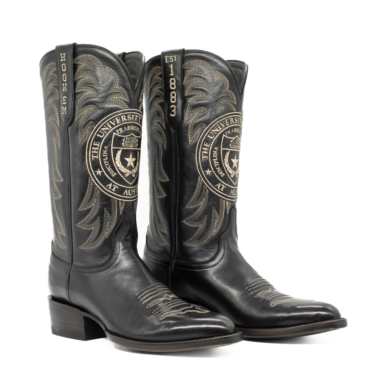 Gameday Men's Black Western Limited Edition Seal Boot Texas